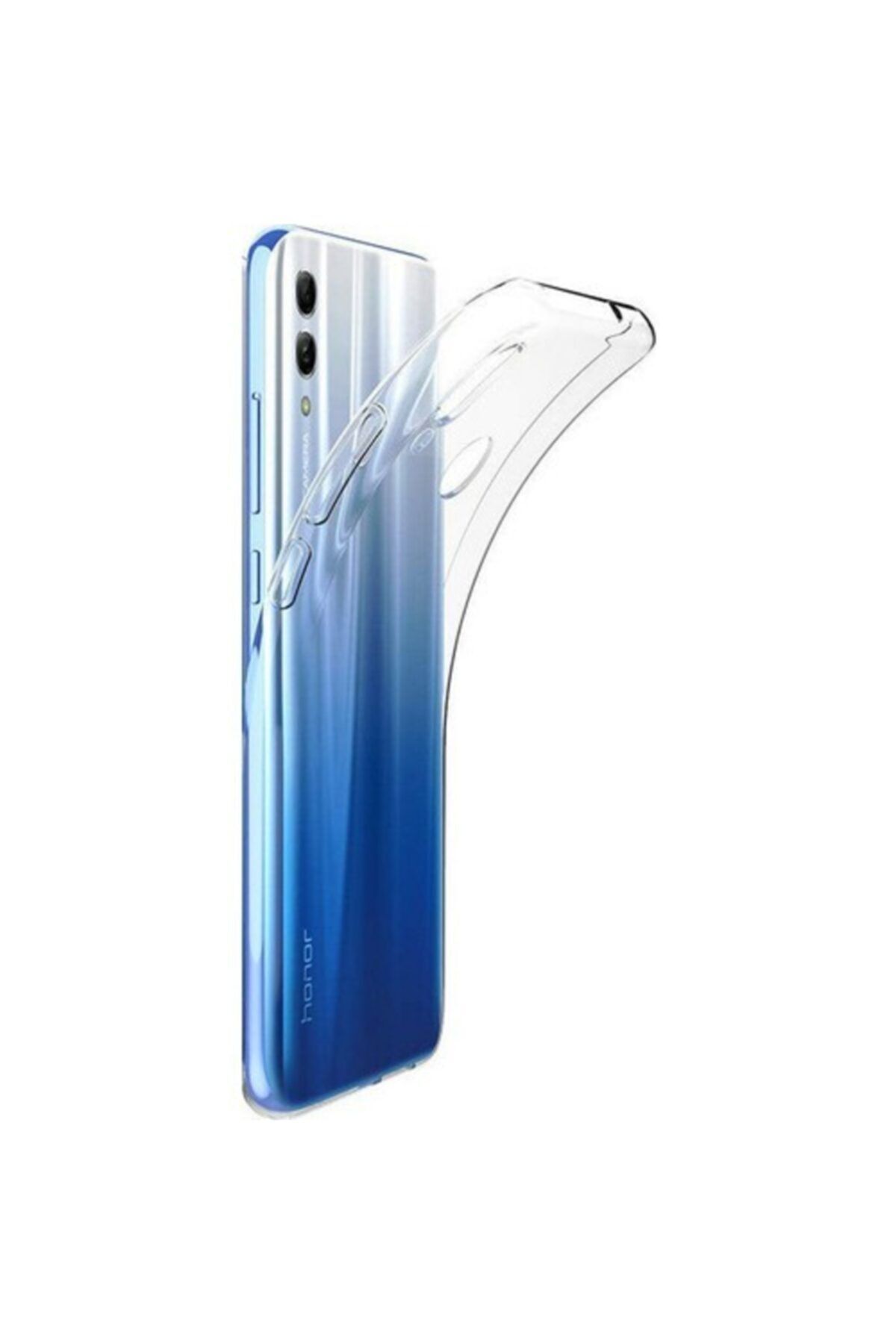 Fibaks Huawei P Smart 2019 Kılıf A Şeffaf Lüx Süper Yumuşak 0.3mm Ince Slim Silikon