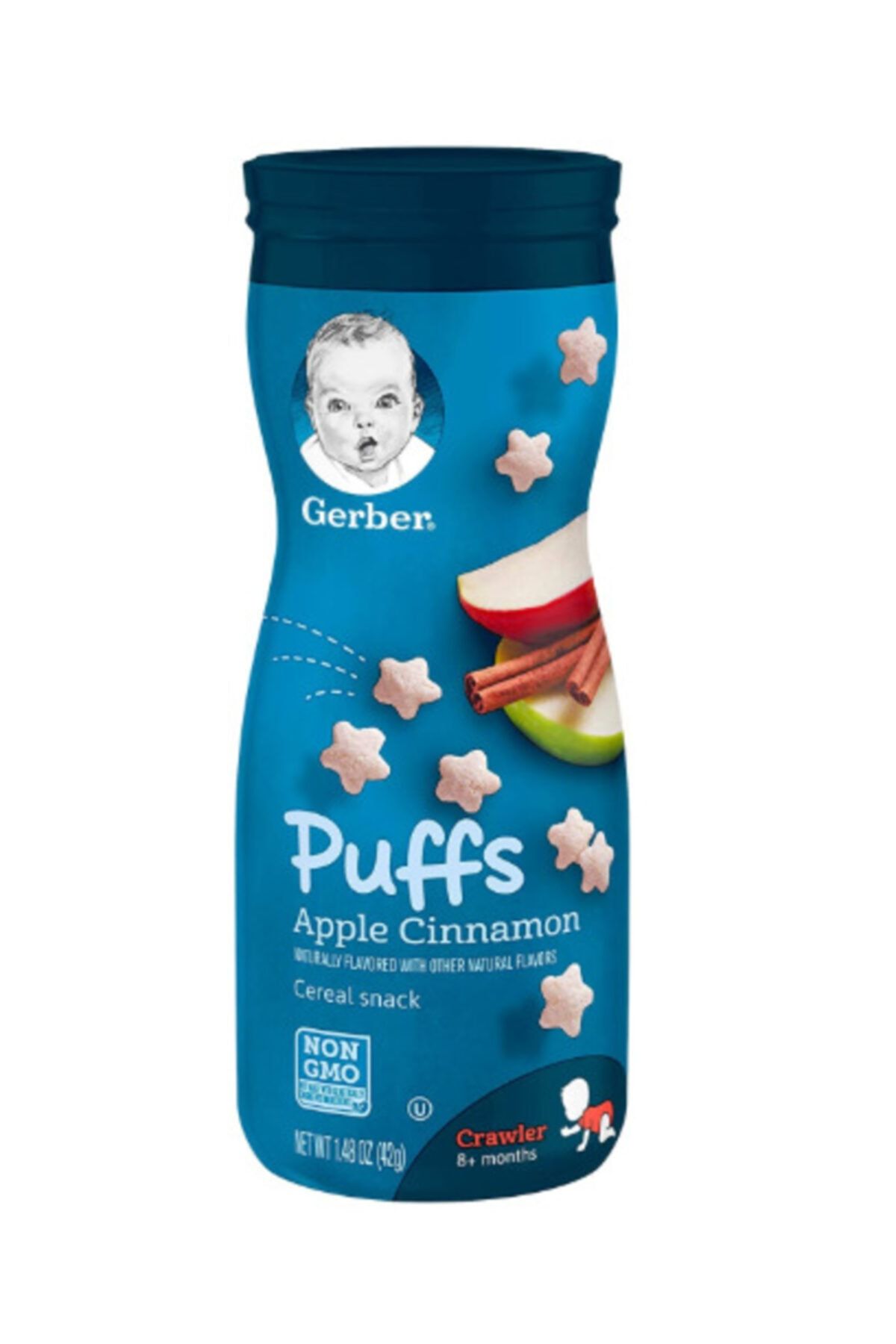 Gerber Puffs Apple Cinnamon Atıştırmalık 42 gr