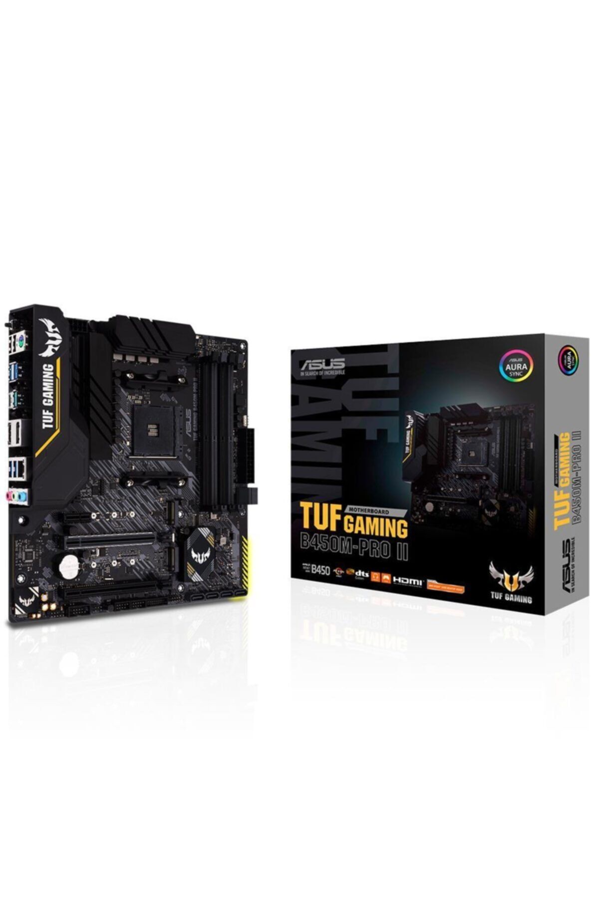 ASUS Tuf B450m-pro Iı Bios Flashback Gaming Amd B450 Am4 Ddr4 4400 Matx Anakart