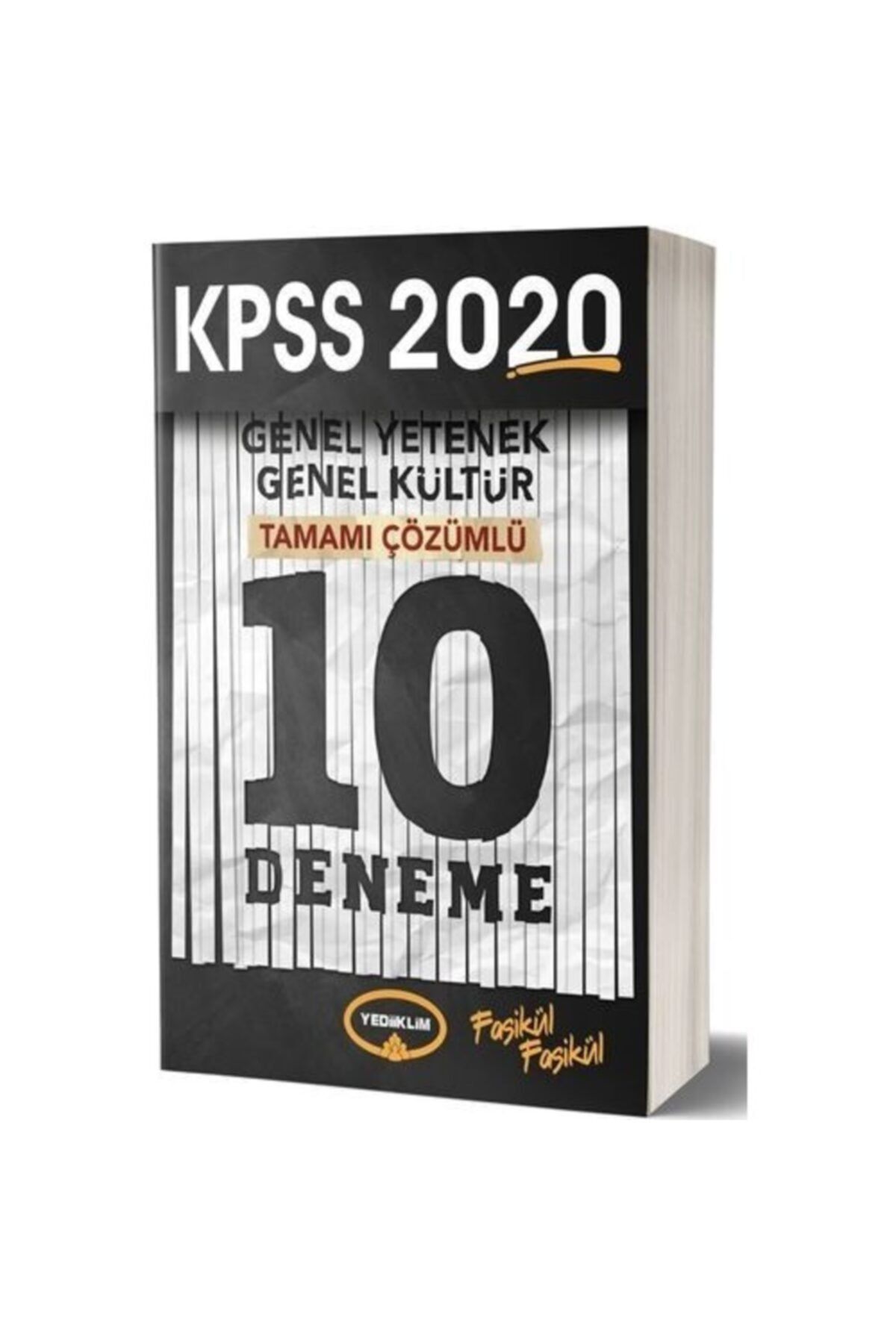 Yediiklim Yayınları 2020 Kpss Lisans Çözümlü 10 Deneme Sınavı