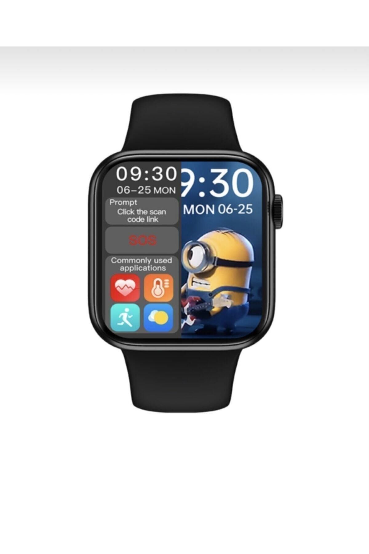 TECHNOMEN Hw16 Smart Watch 6 Akıllı Saat Tam N 2' Ye Bölme Yan Tuş Aktif 44mm