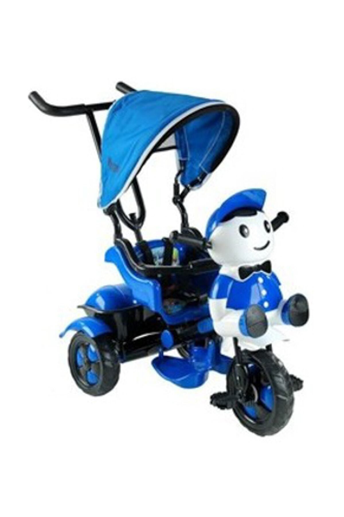 Babyhope 125 Panda Yupi Bisiklet Mavi-Beyaz