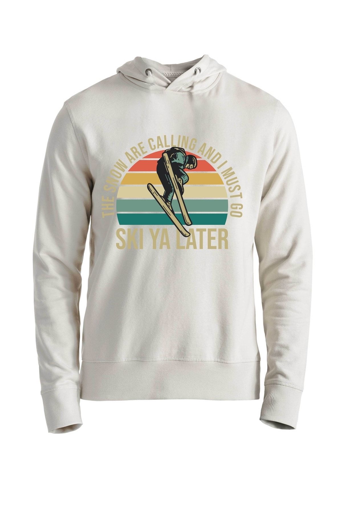 Alfa Tshirt Ski Ya Later Ekru Sweatshirt