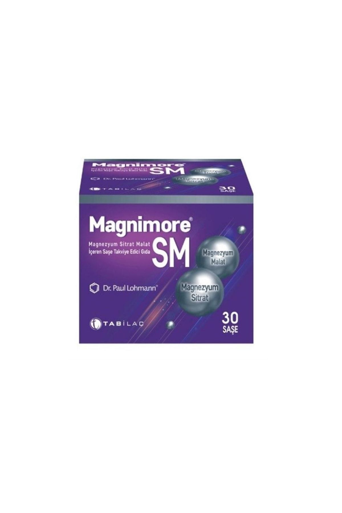 Magnimore Sm Magnezyum Sitrat Malat Içeren Saşe Takviye Edici Gıda 30 Saşe