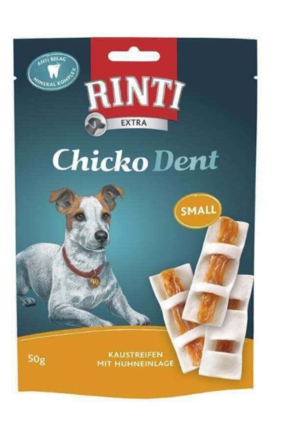 Rinti Rıntı Chicko Tavuklu Dental Mını Köpek Ödülü 50g