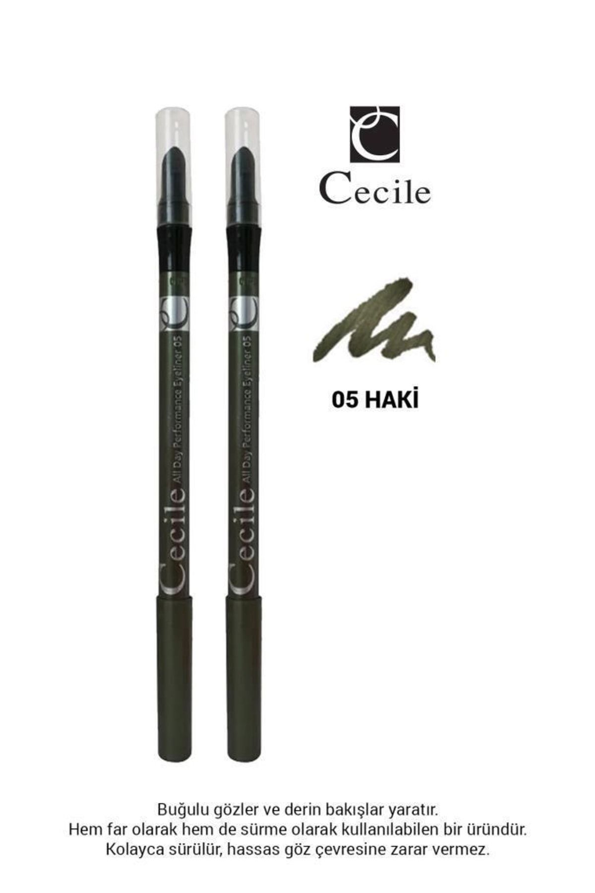 Cecile All Day Performance Eyeliner 05 X2