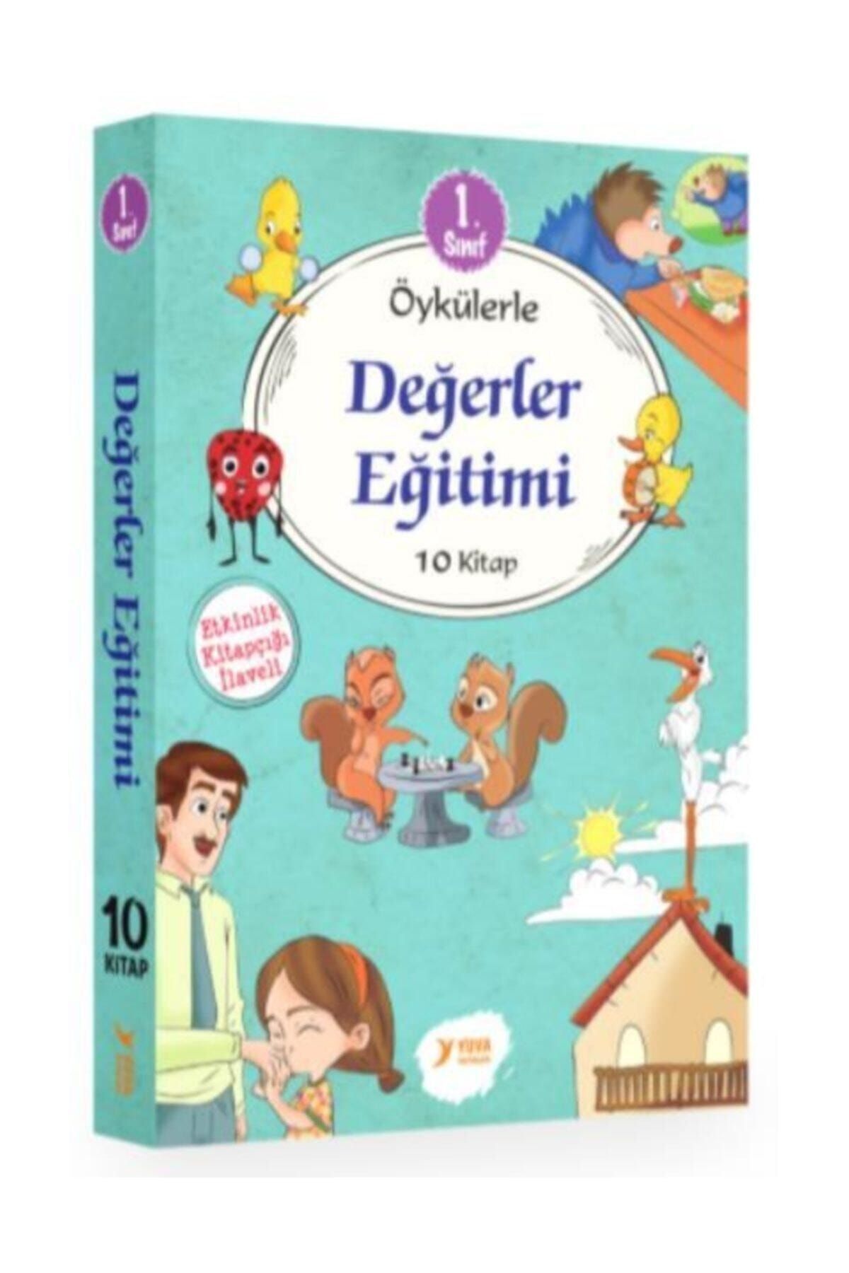 Yuva Yayınları 1. Sınıf Öykülerle Değerler Eğitimi Seti (10 Kitap Takım) - Kolektif