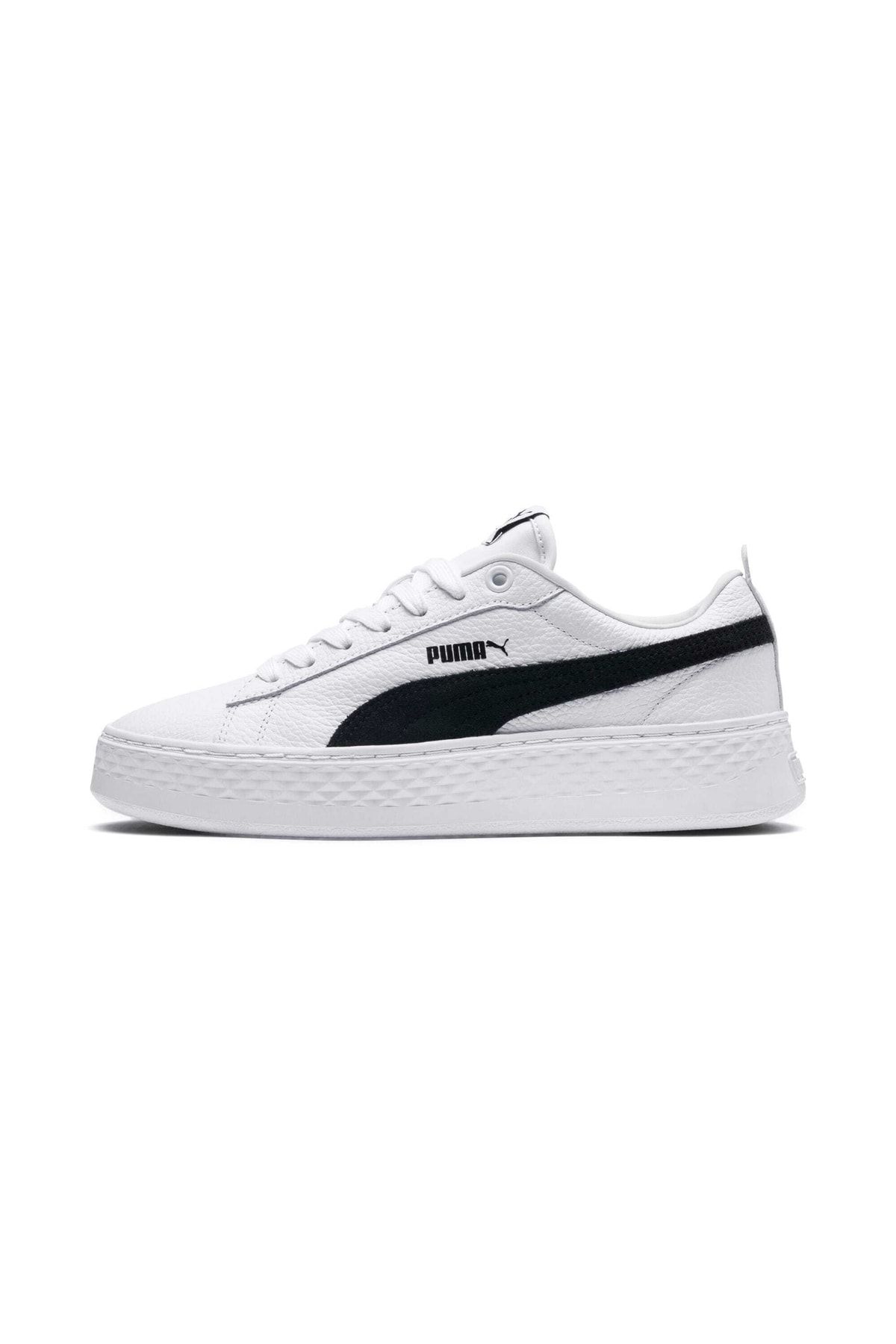Puma SMASH PLATFORM L Beyaz Kadın Sneaker Ayakkabı 101119221