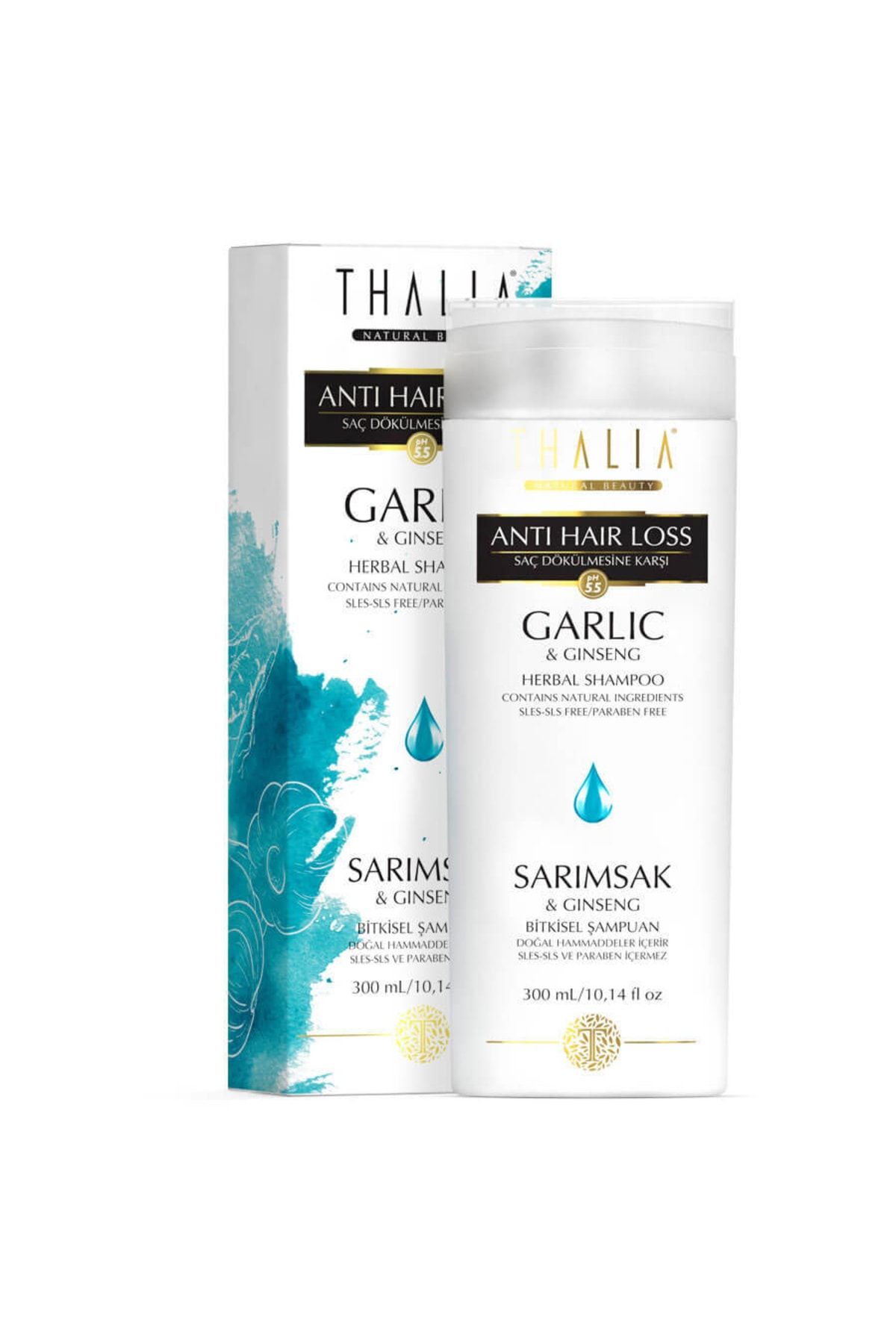 Thalia Güçlendirici Sarımsak Ve Ginseng Özlü Saç Bakım Şampuanı - 300 ml