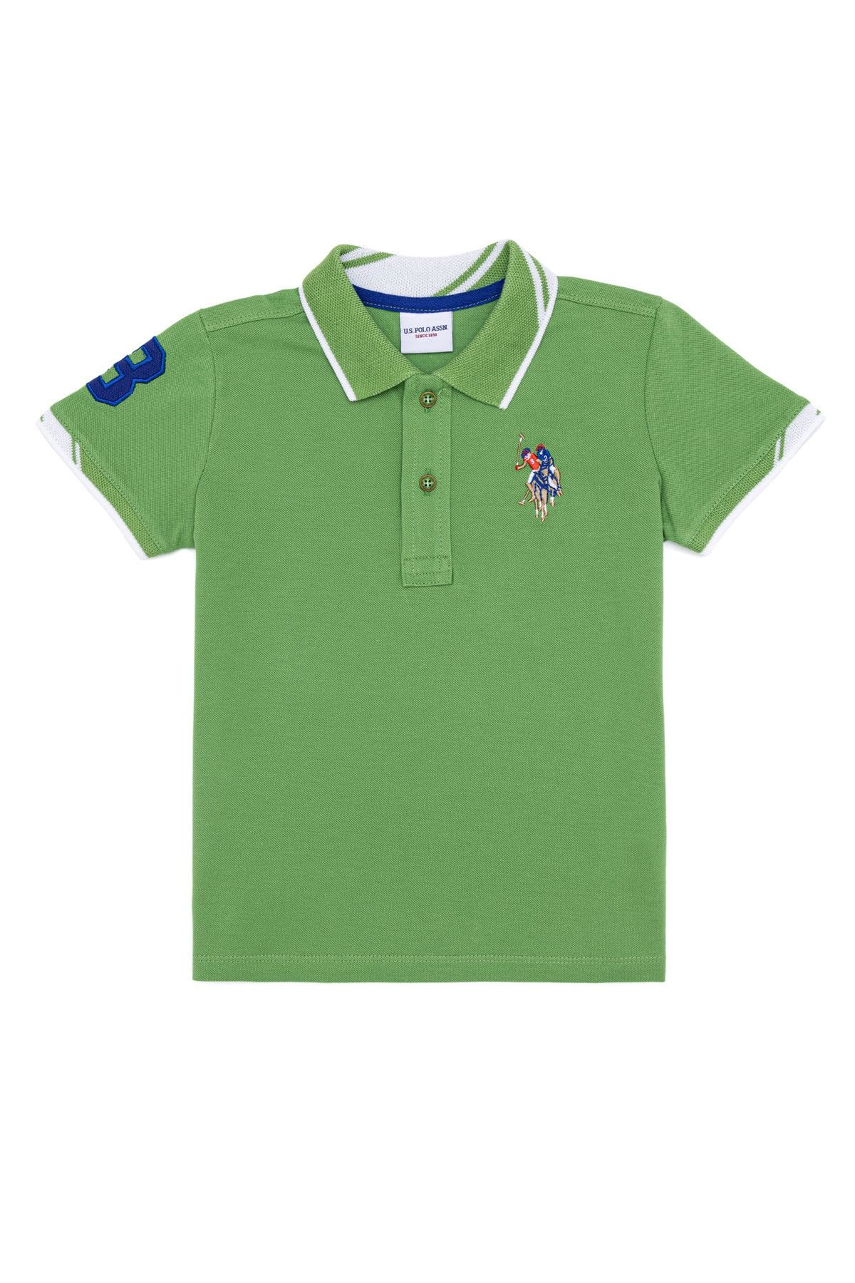 U.S. Polo Assn. Yeşil Erkek Çocuk T-Shirt