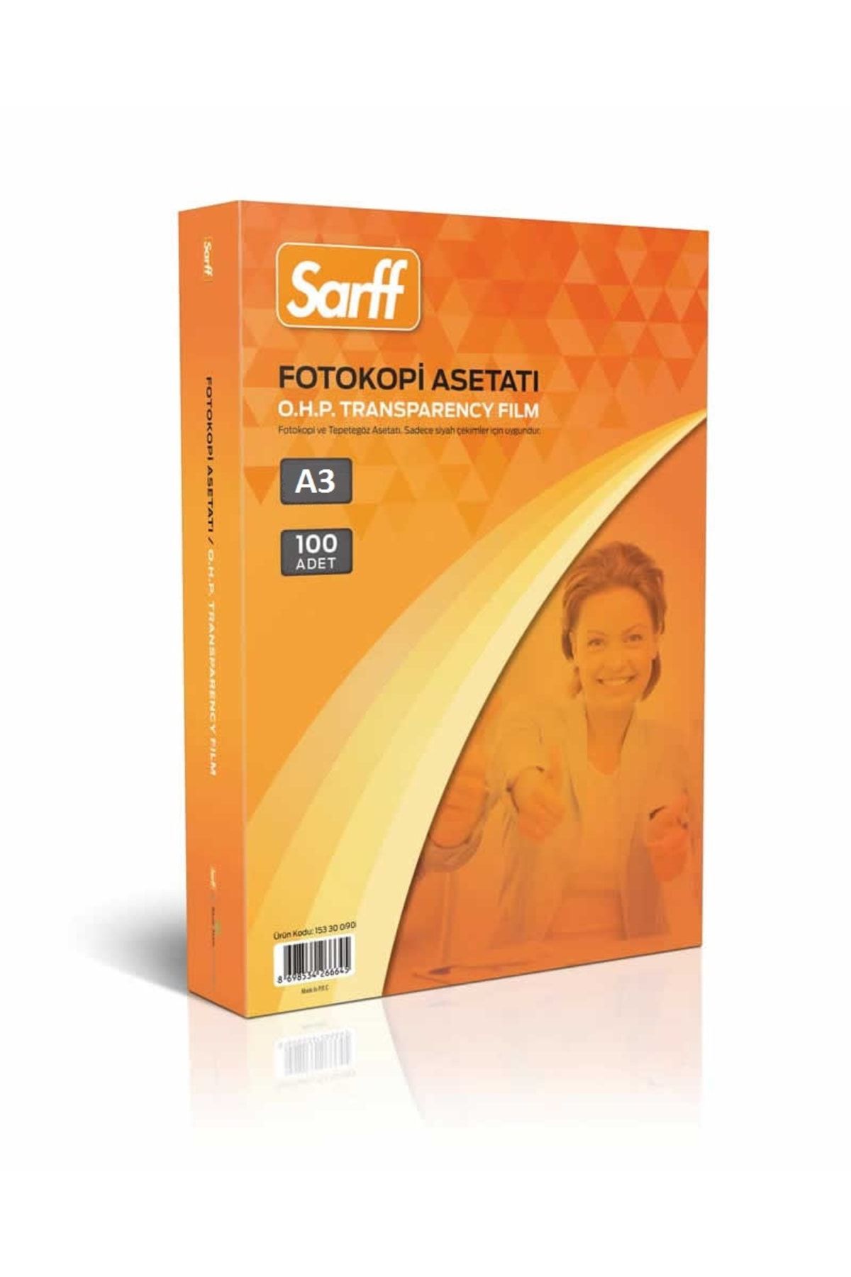 SARFF Fotokopi Asetatı A3 100 Ad.