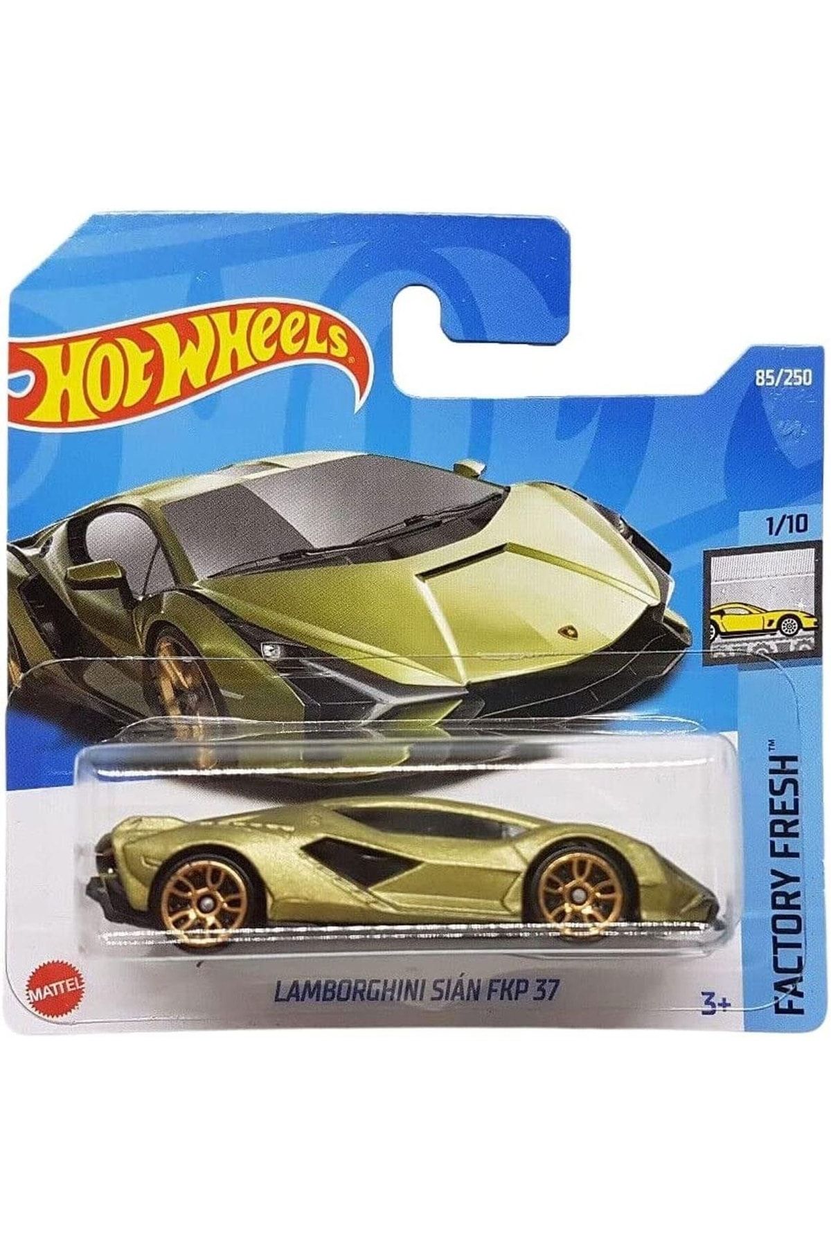 HOT WHEELS Lamborghini Sian Fkp 37 Hot Wheels Tekli Arabalar 1/64 Ölçek Metal Oyuncak Araba