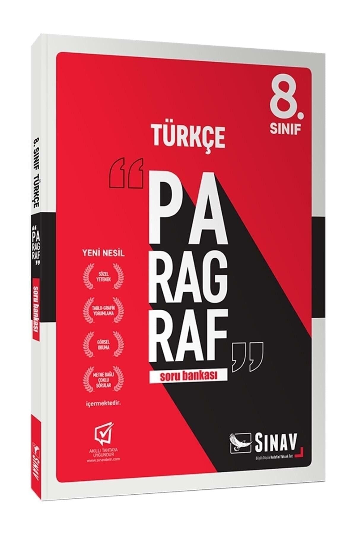 Sınav Yayınları 8. Sınıf Türkçe Paragraf Soru Bankası