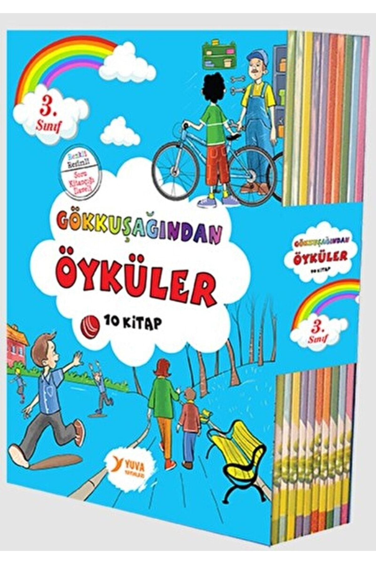 Yuva Yayınları Gökkuşağından Öyküler (10 Kitap Takım) / Kolektif / / 9789755175959