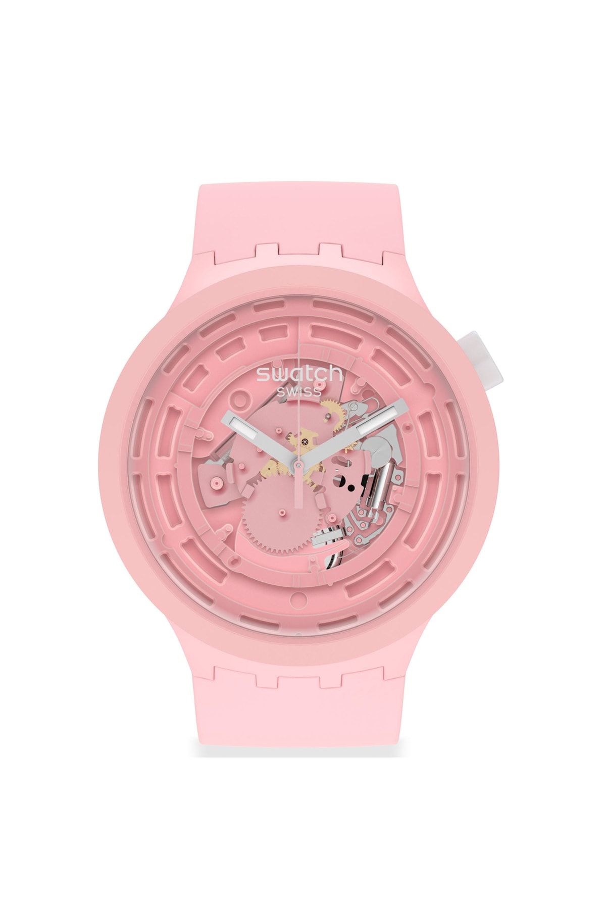 Swatch Big Bold Ceramic C-pink Kadın Kol Saati Sb03p100
