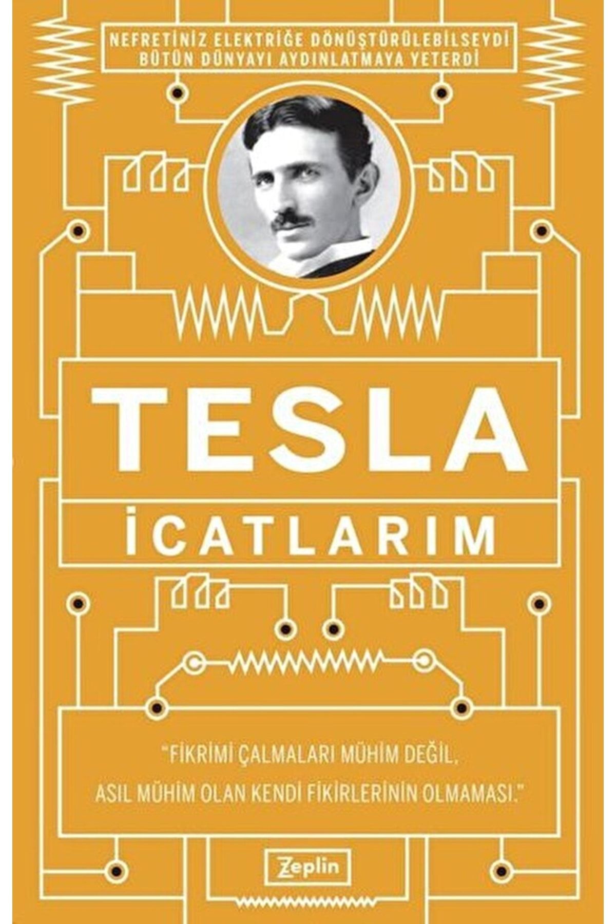 Zeplin Kitap Tesla Icatlarım Nikola Tesla