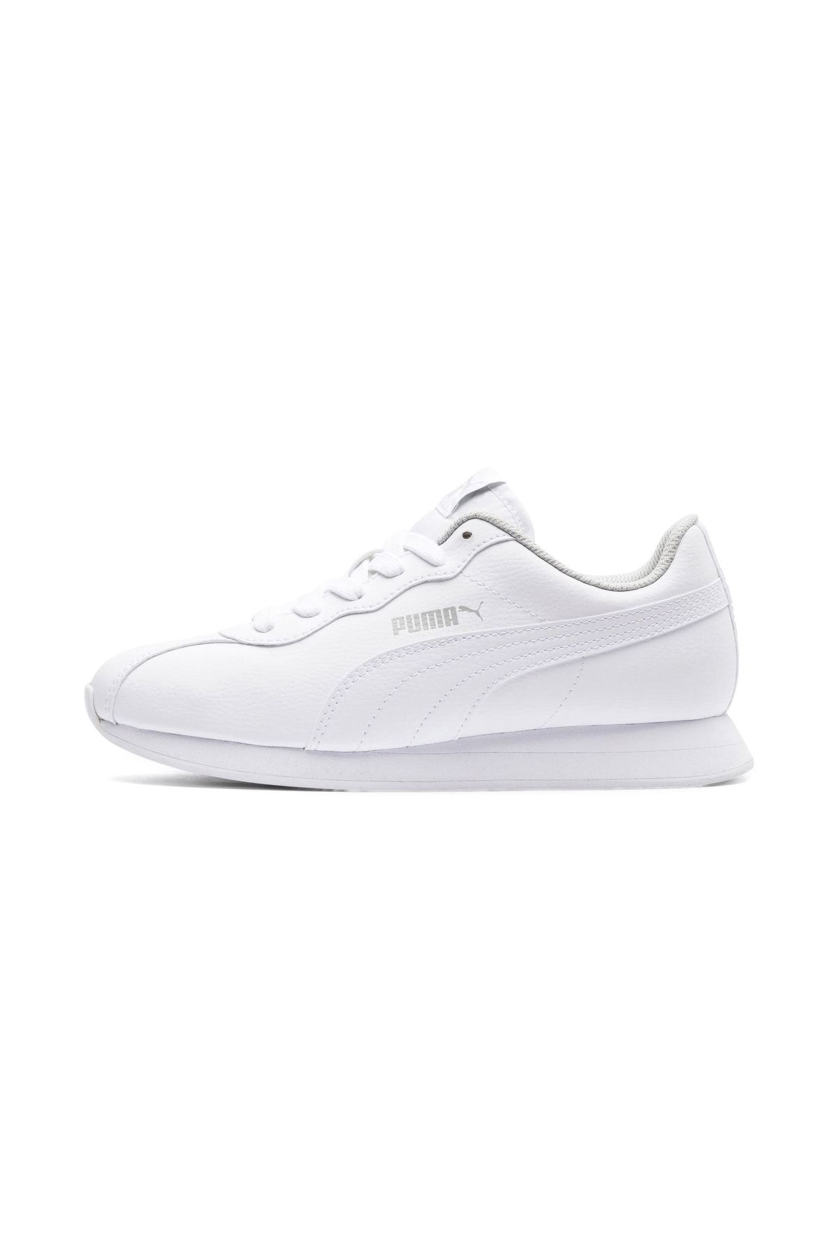 Puma Turin Ii Jr Beyaz Beyaz Kız Çocuk Sneaker Ayakkabı 100352185