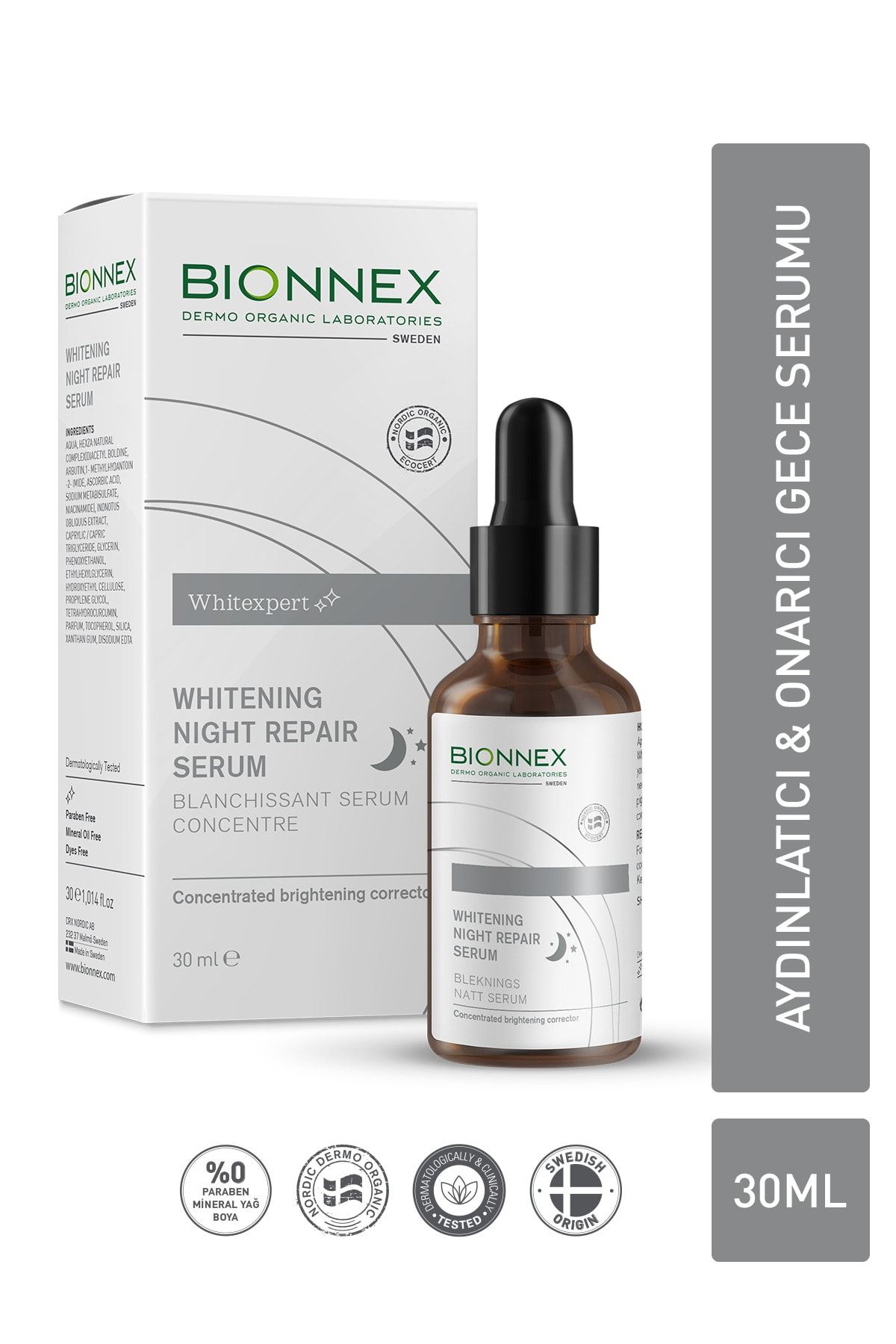 Bionnex Whitexpert Whitening Night Repair Serum