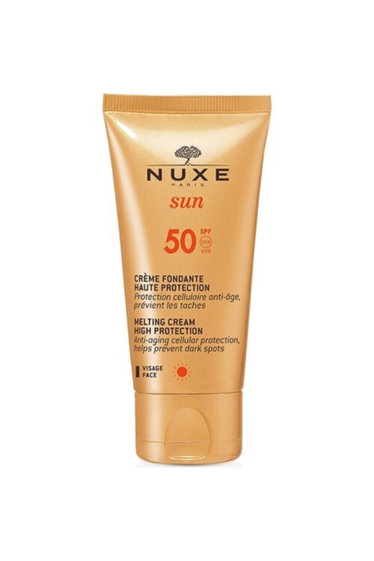Nuxe Sun Creme Fondante Visage Haute Protection Spf50 50 ml