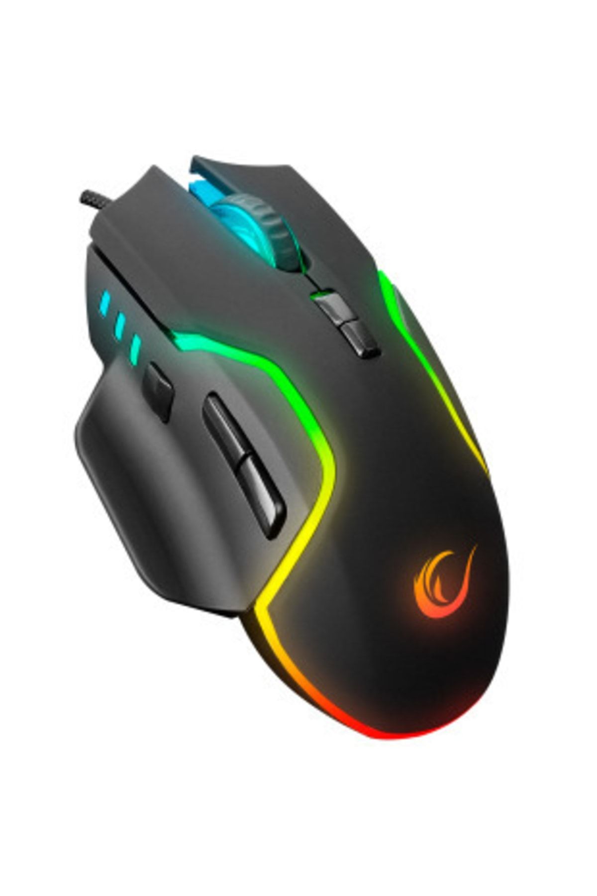 Rampage Miracle M1 Usb Siyah 8 Tuşlu Rgb 7200dpi Gaming Oyuncu Mouse