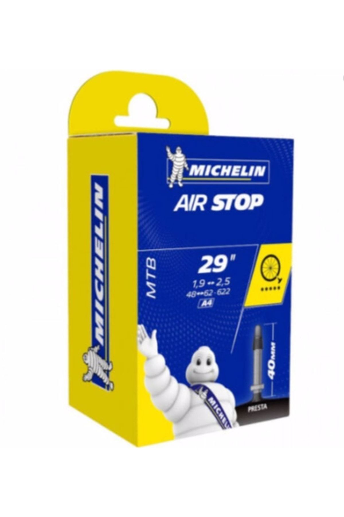 Michelin 29" A4 Ince Sibop Iç Lastik 40mm (29x1.9/2.5) (çift 2 Adet)