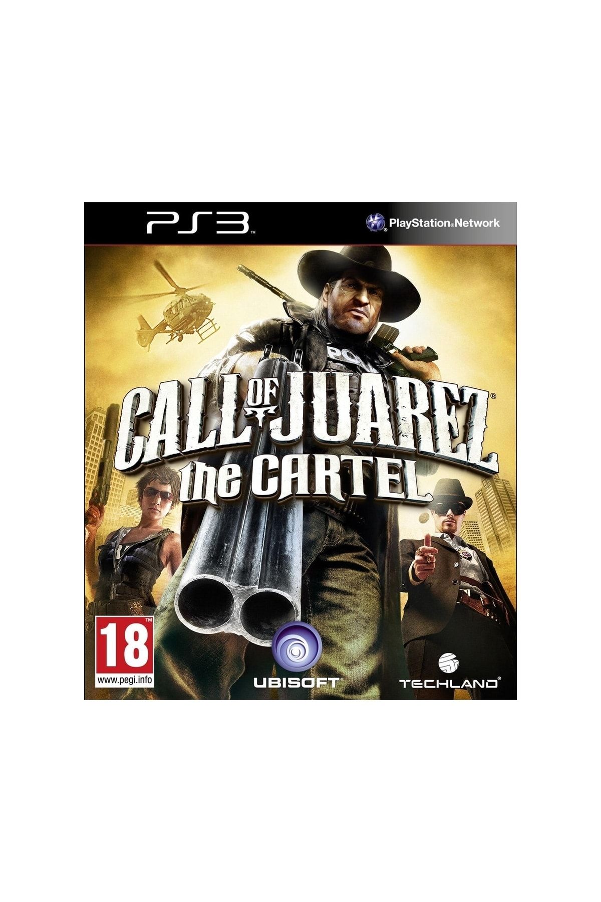 Ubisoft Ps3 Call Of Juarez The Cartel - Orjinal Oyun - Sıfır Jelatin