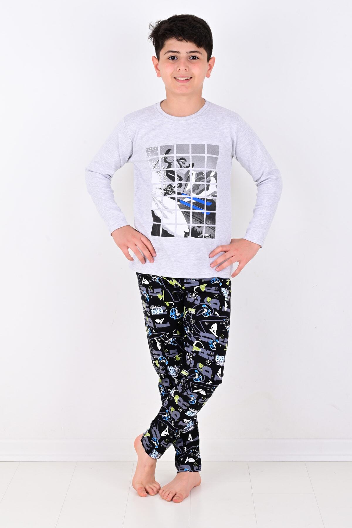 vitmo Erkek Çocuk Winter Games Uzun Kollu Pijama Takımı Fiyatı, Yorumları Trendyol