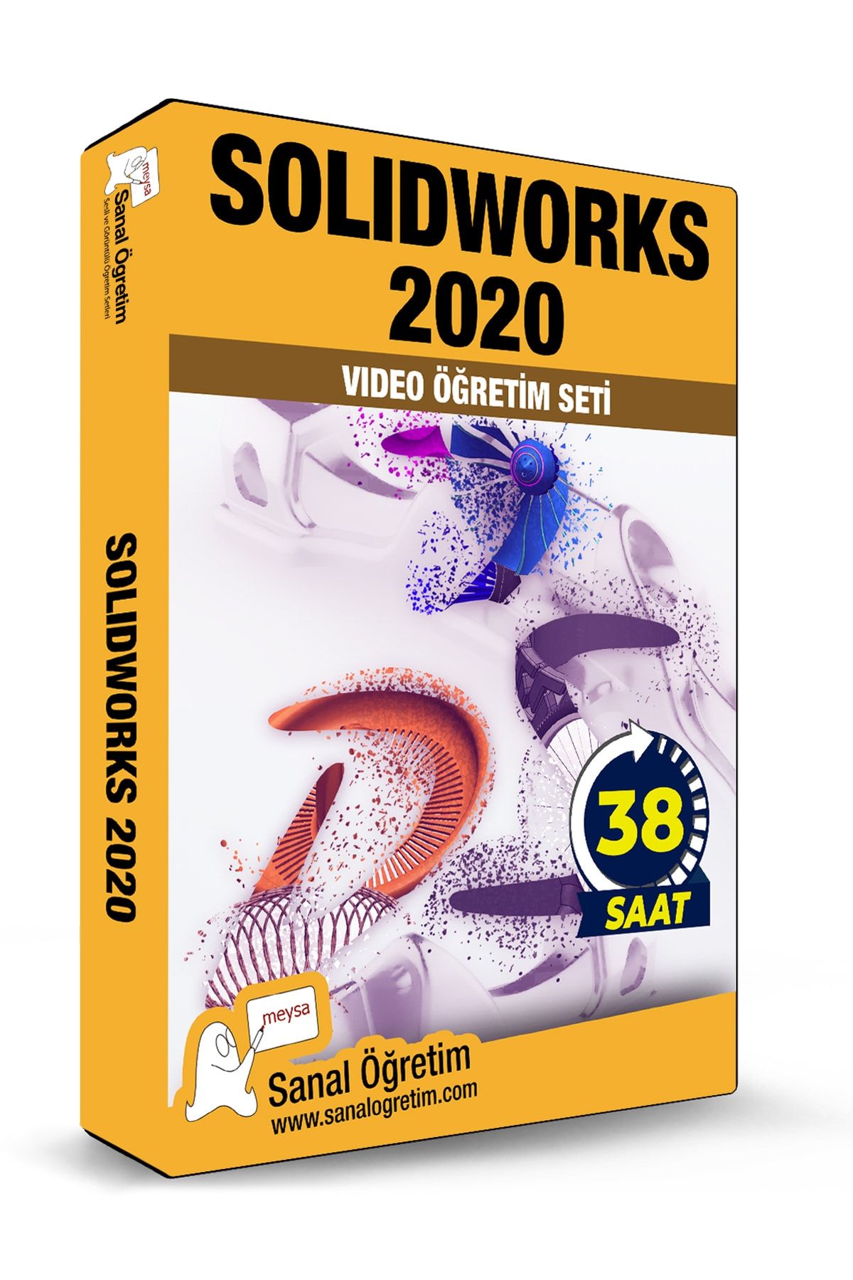 Sanal Öğretim Solidworks 2020 Video Ders Eğitim Seti