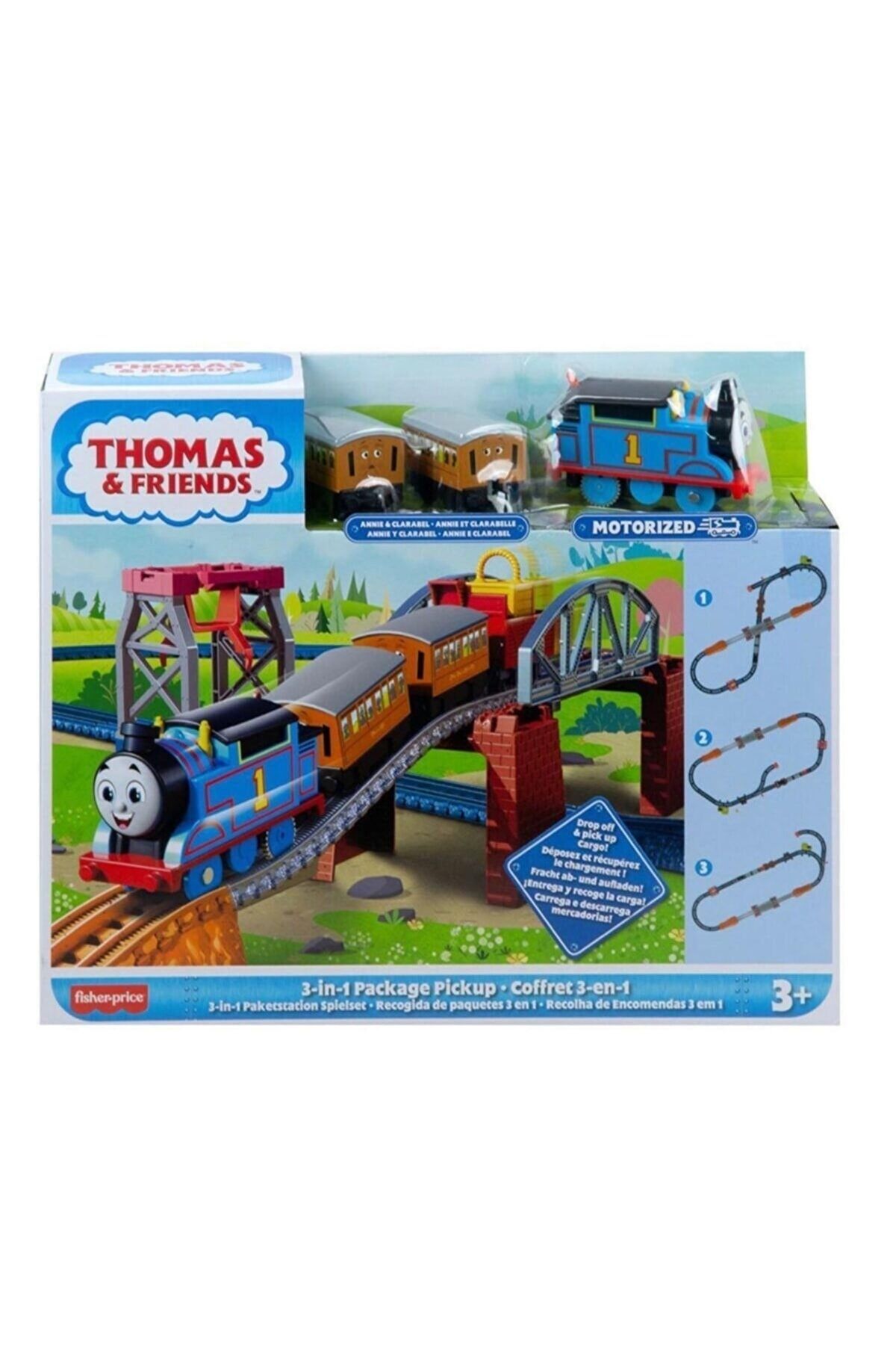 Tower Toys Thomas Ve Arkadaşları-3ü1 Arada Kargo Macerası Oyun Seti Thomas And Friends Yeni Tren Seti