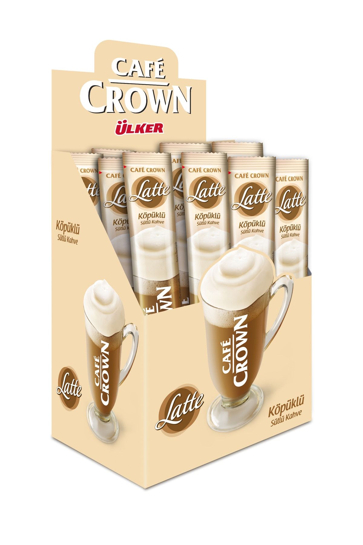 Ülker Cafe Crown Latte Kahve 17gr X 24 Adet