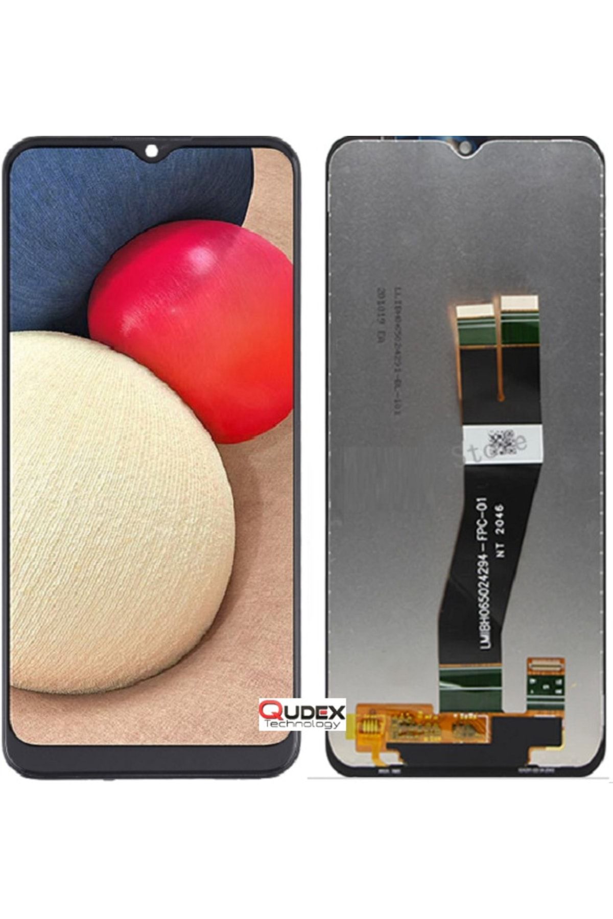 Qudex Samsung Galaxy A02s (sm-a025f) Lcd Ekran Dokunmatik