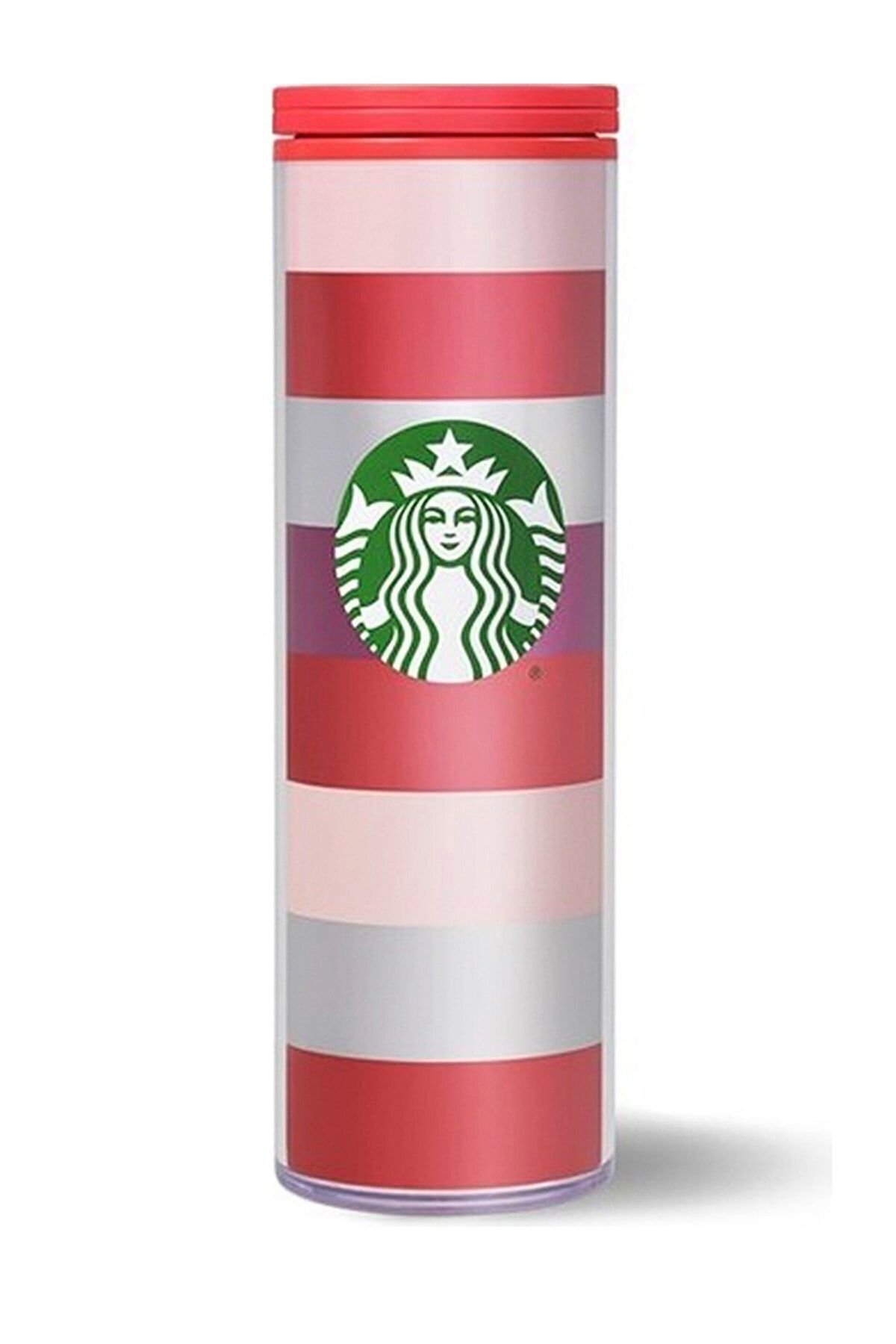 Starbucks ® Kırmızı Şeritli Termos 473 Ml