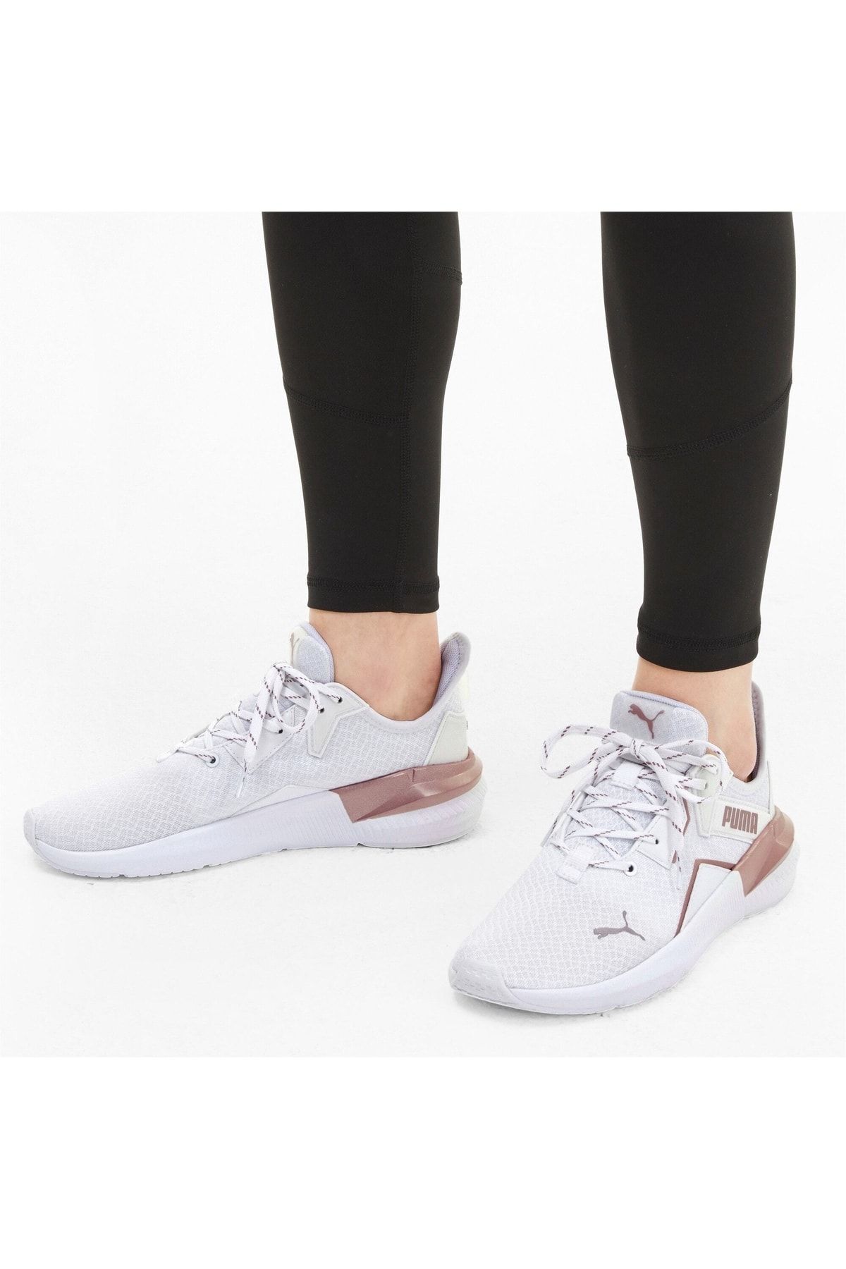 Puma PLATINUM METALLIC WNS Beyaz Kadın Sneaker Ayakkabı 101085331
