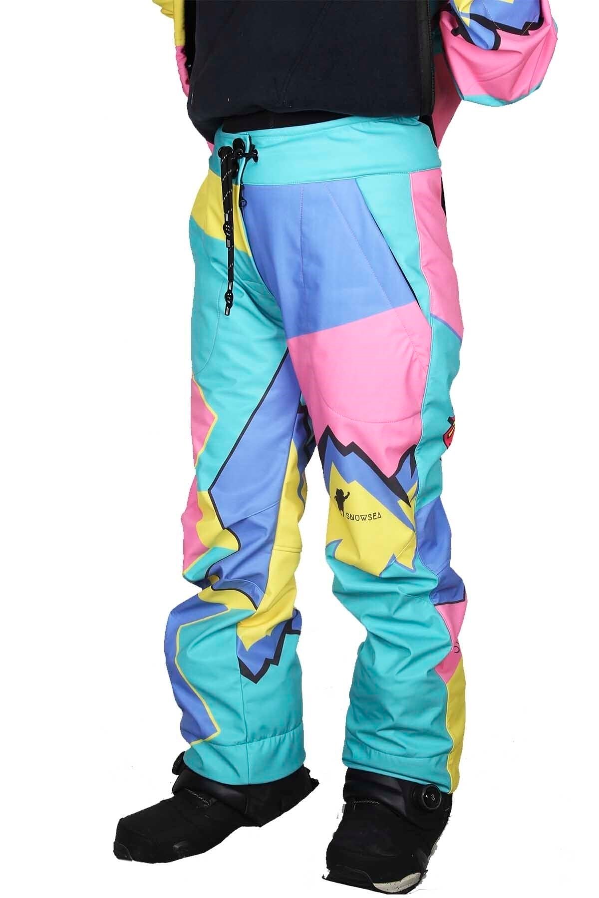 SNOWSEA Super Girl Tasarım Kayak Ve Snowboard Pantolonu Ss7780