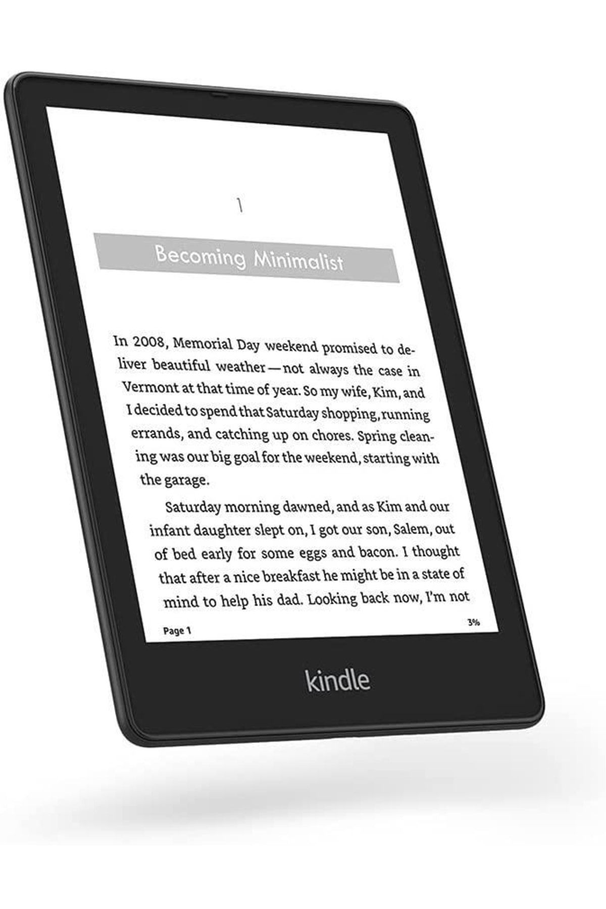 Amazon Kindle Paperwhite Signature Edition (32 Gb) Reklamsız