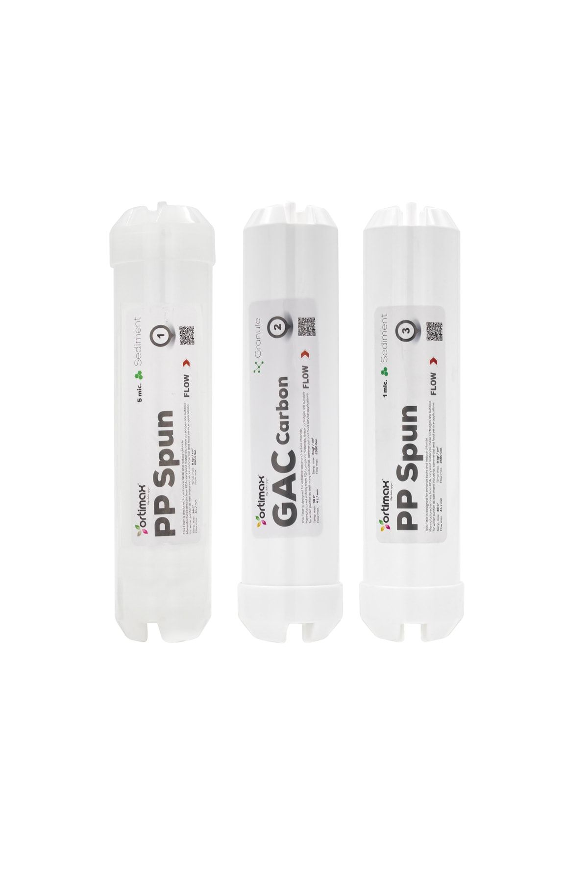 Ortimax Inline Filtre Seti-123 (3LÜ)