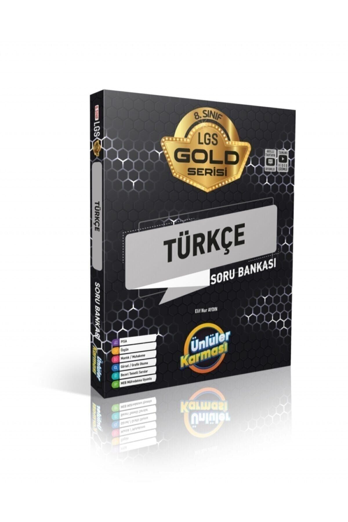 Ünlüler Karması 8.sınıf Türkçe Soru Bankası Gold Seri_0