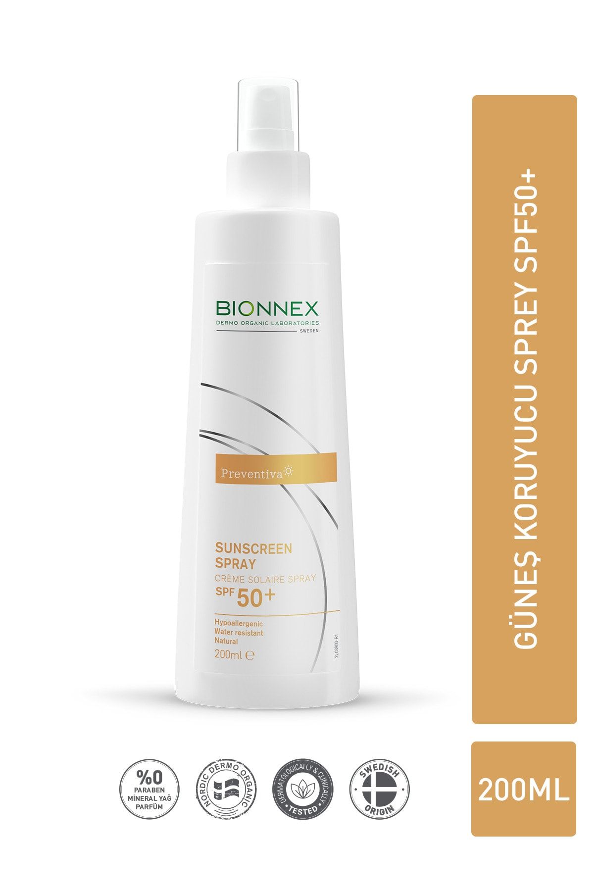 Bionnex Preventiva Sunscreen Spray Spf50