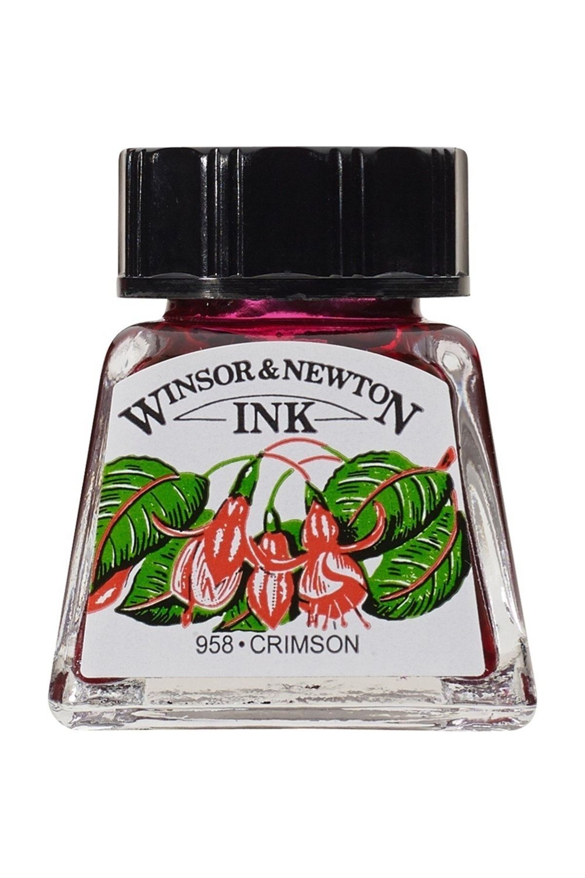 Winsor Newton Drawing Ink Çini Mürekkebi 14ml 203 Crimson