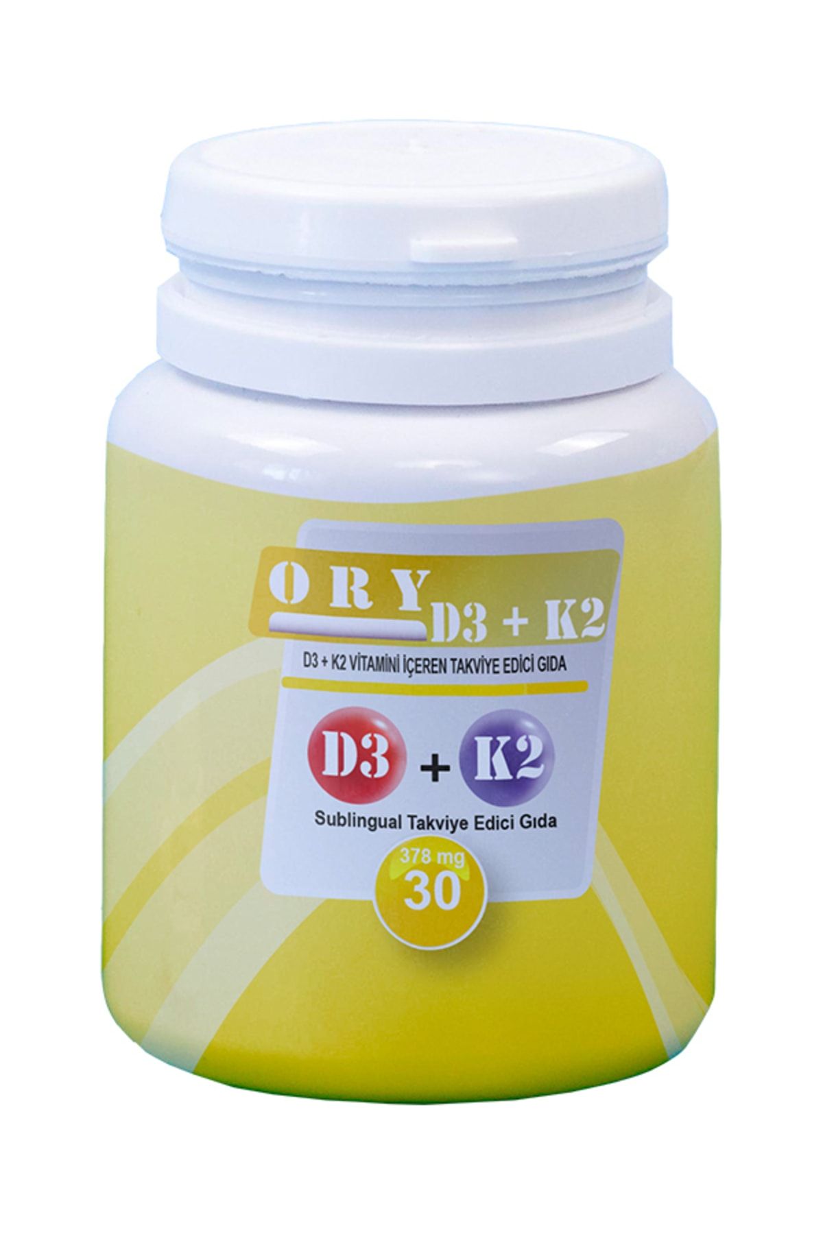 ORYPHARMA D3 K2 Vitamini (DİL ALTI) Takviye Edici Gıda 30 Tablet