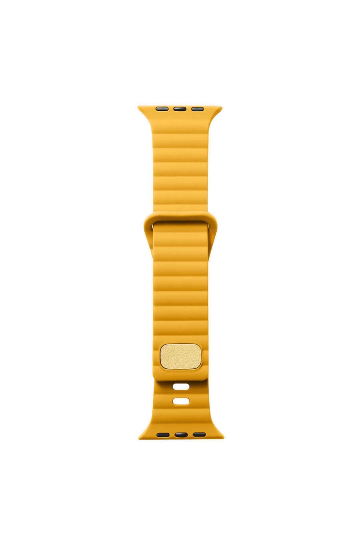 HTstore Watch 42mm Krd-73 Silikon Kordon-sarı