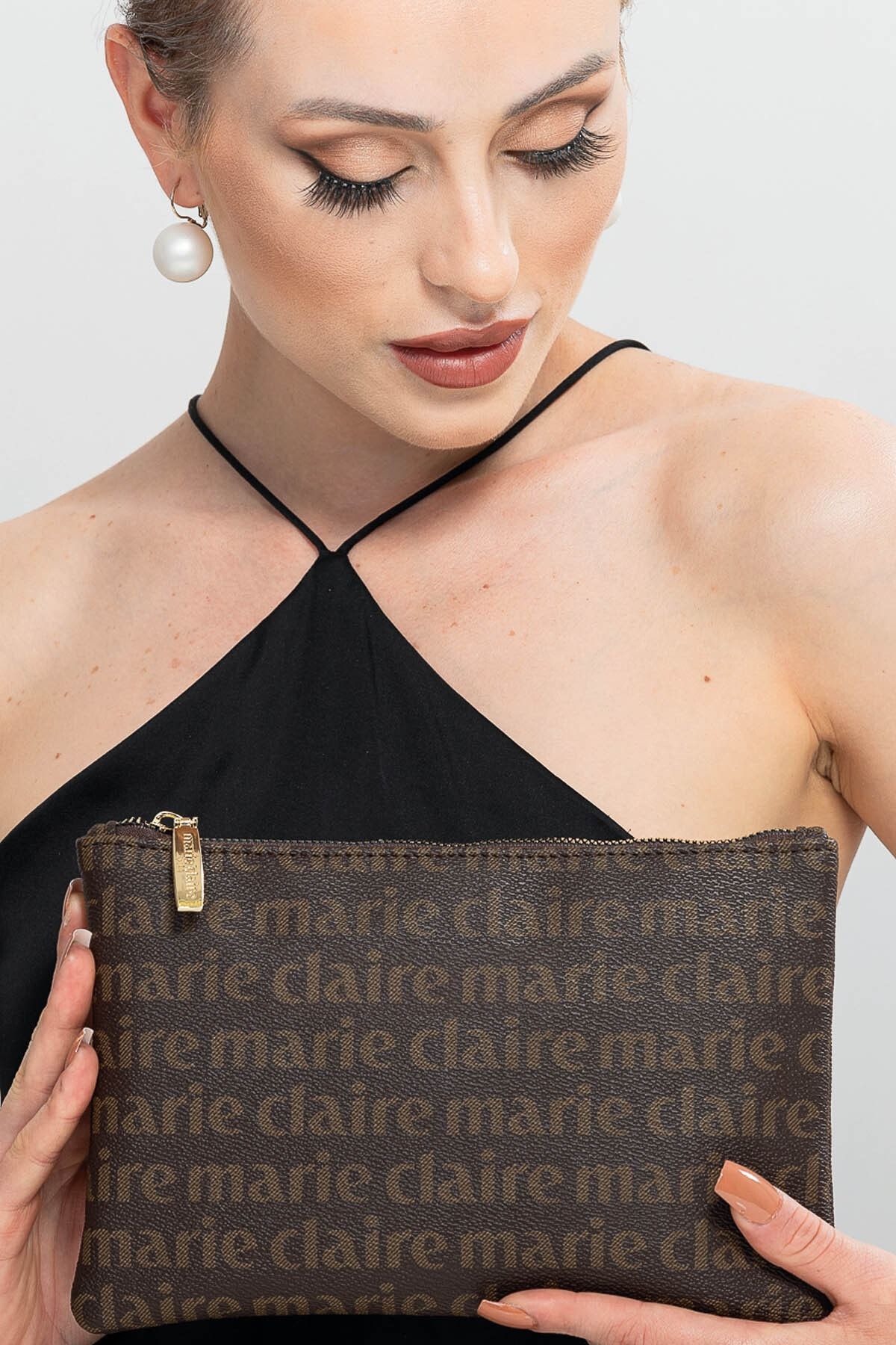 Marie Claire Kahve Kadın Kozmetik Ve Makyaj Çantası Lola Mc212111012