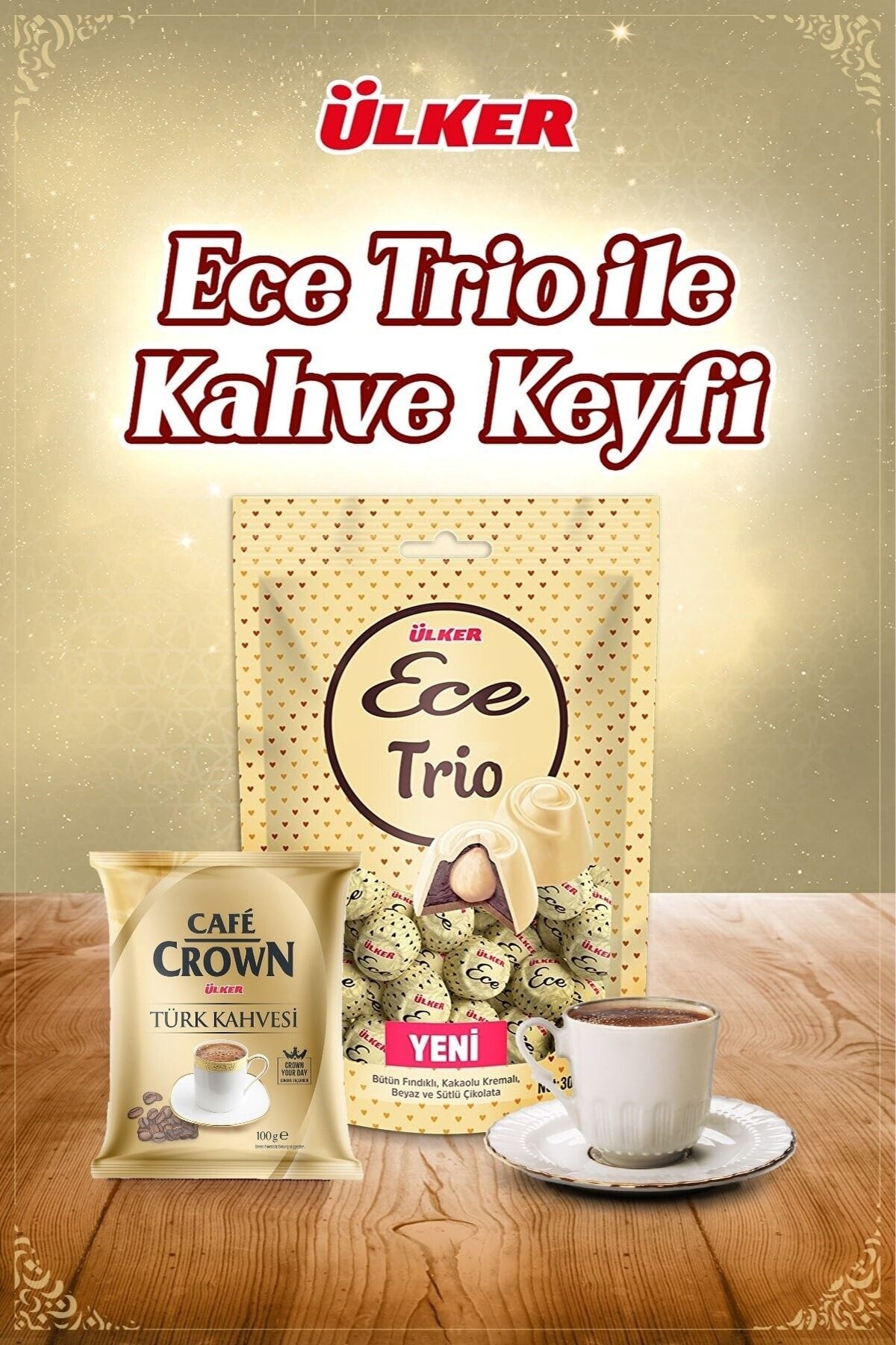 Ülker Ece Trio Ile Kahve Keyfi Paketi
