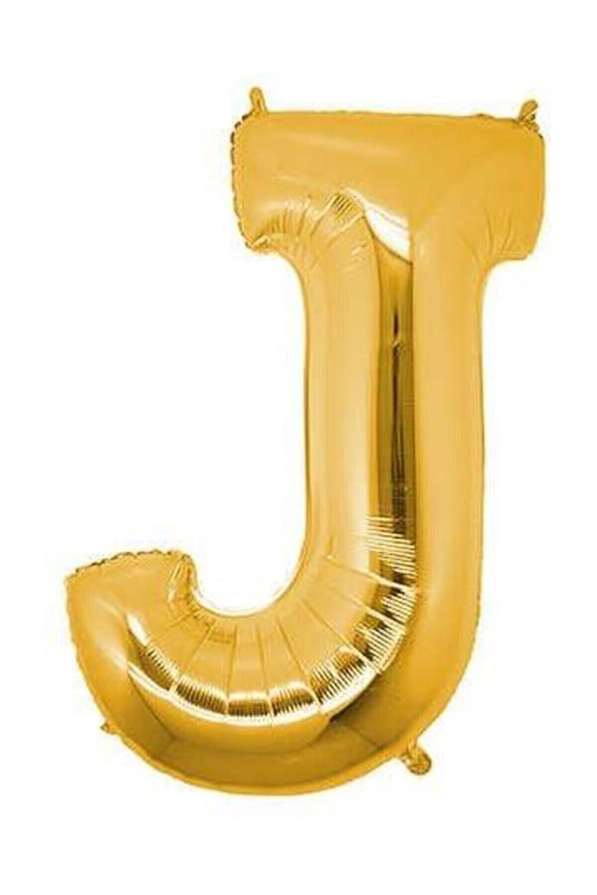 ÇEÇEN HOME 100cm Harfi Folyo Balon Gold Altın Rengi 40 Inc Helyum Gazına Uygun