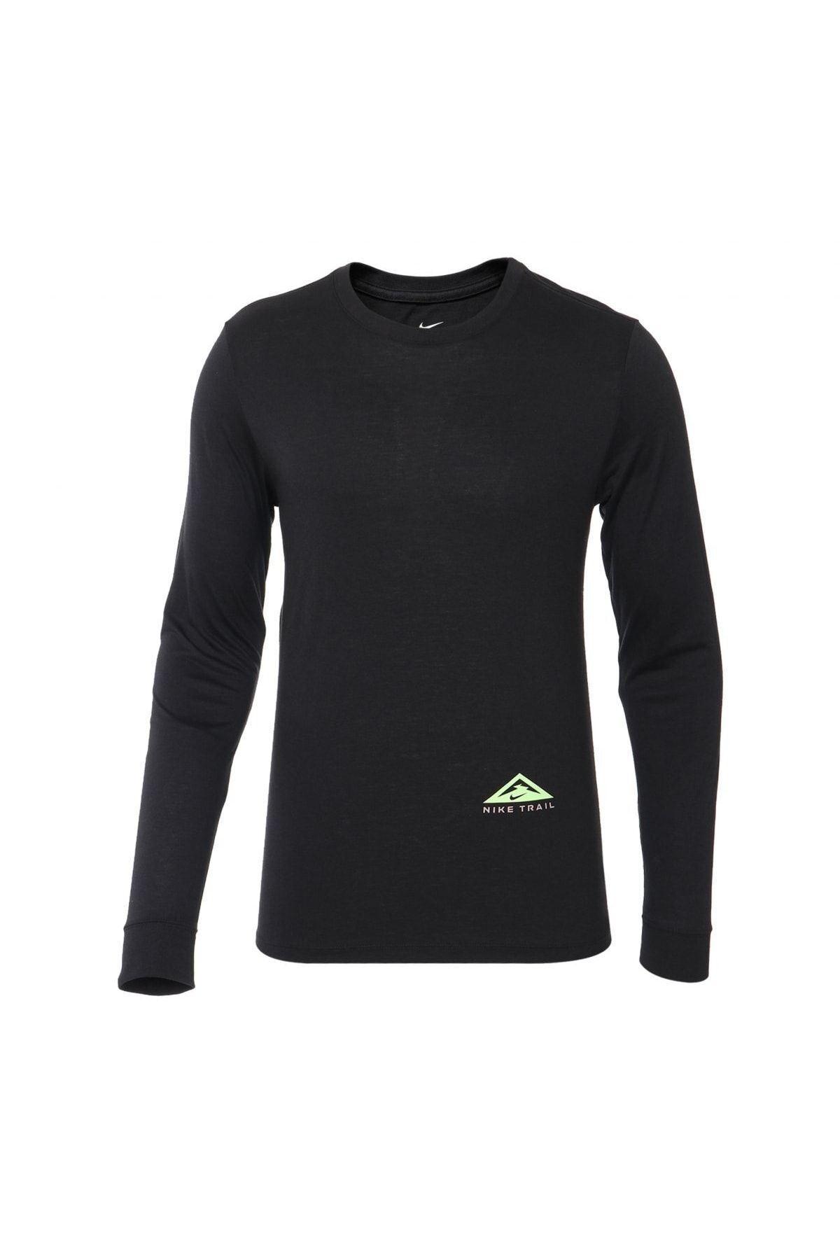 Nike Dri-fıt Men's Long-sleeve Trail Running T-shirt. Sı