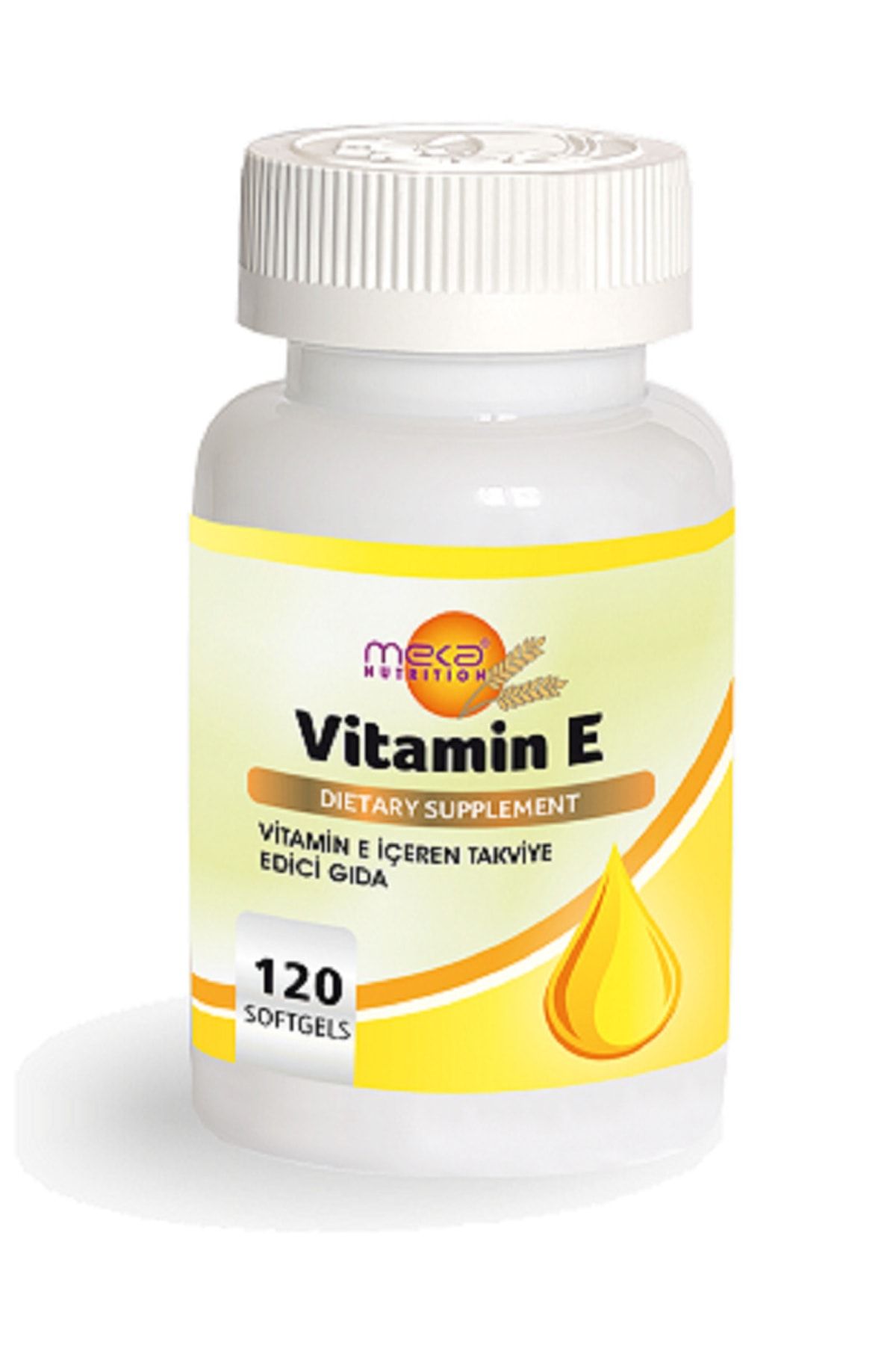 Meka Nutrition Vitamin E 120 Kapsül