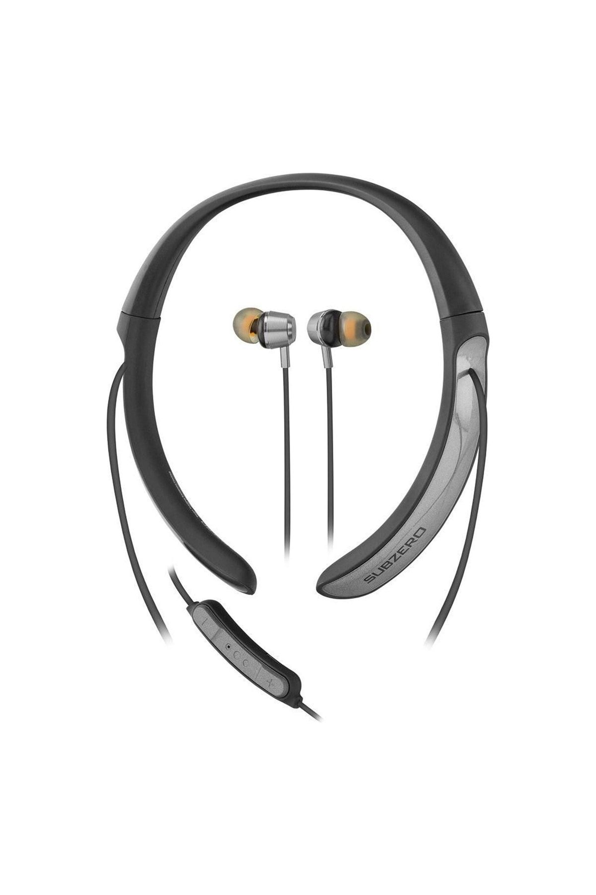 Subzero Ep97 Kablosuz Spor Kulaklık 72 Saat Bluetooth 5.0 Boyun Askılı Mıknatıslı Bass+