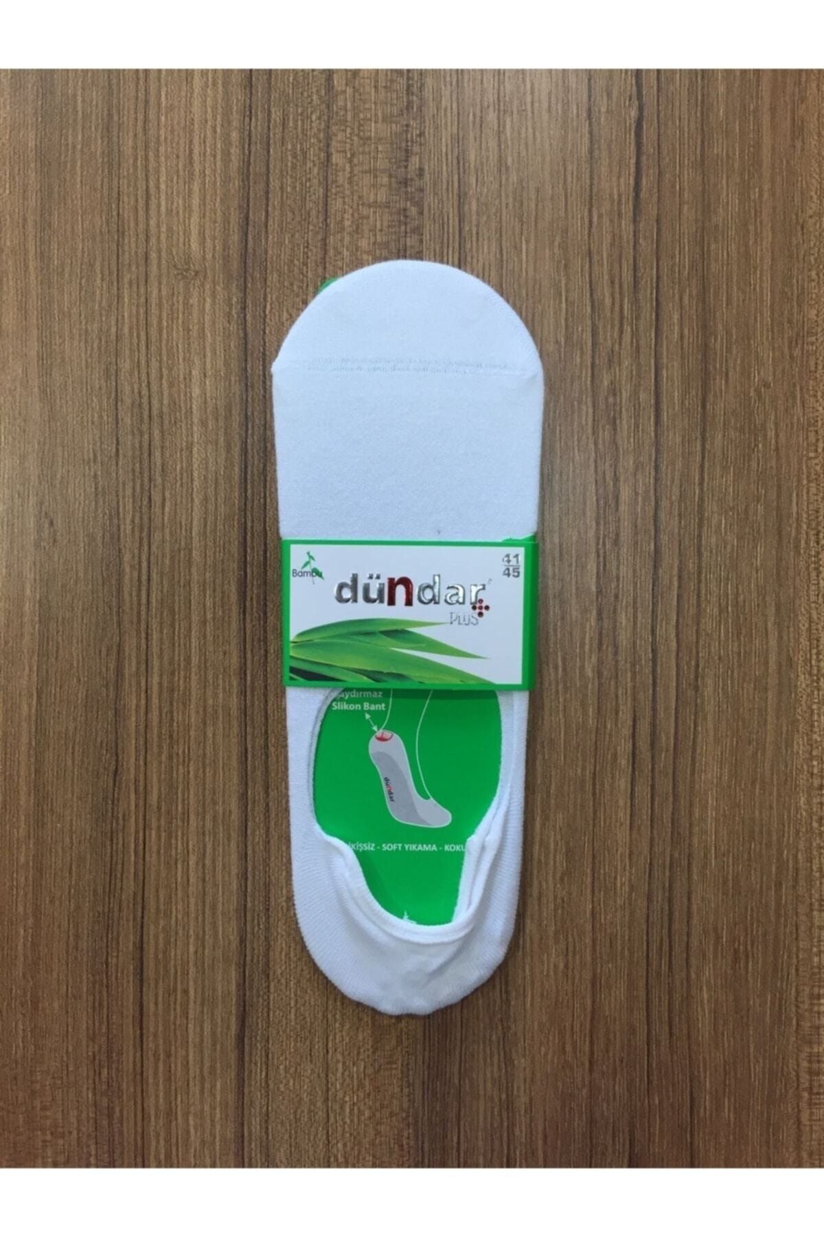 Dündar Çocuk Beyaz Modal 6'lı Dikişsiz Patik Çorap