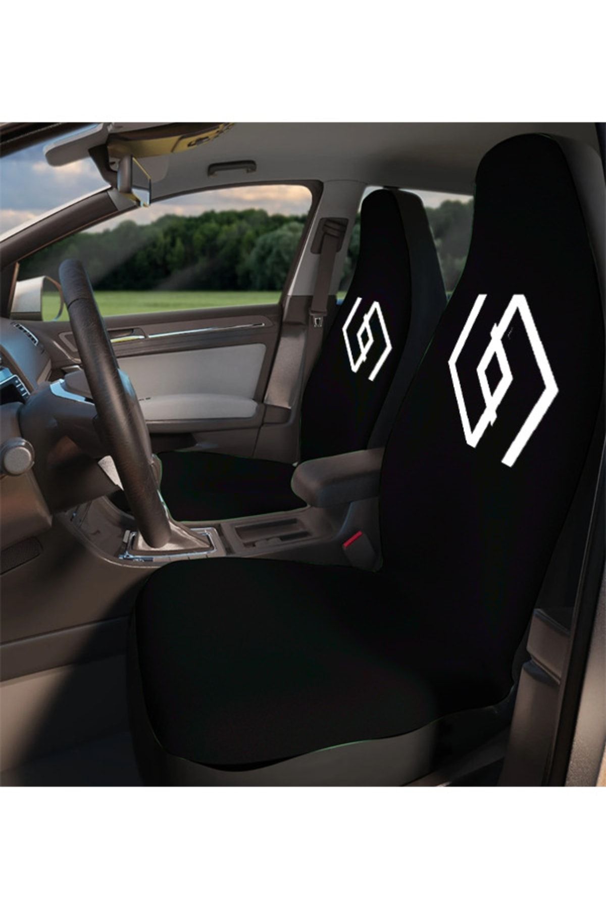 Space Renault Oto Koltuk Kılıfı Ön Arka Penye Set Uyumlu 4 Parça Set