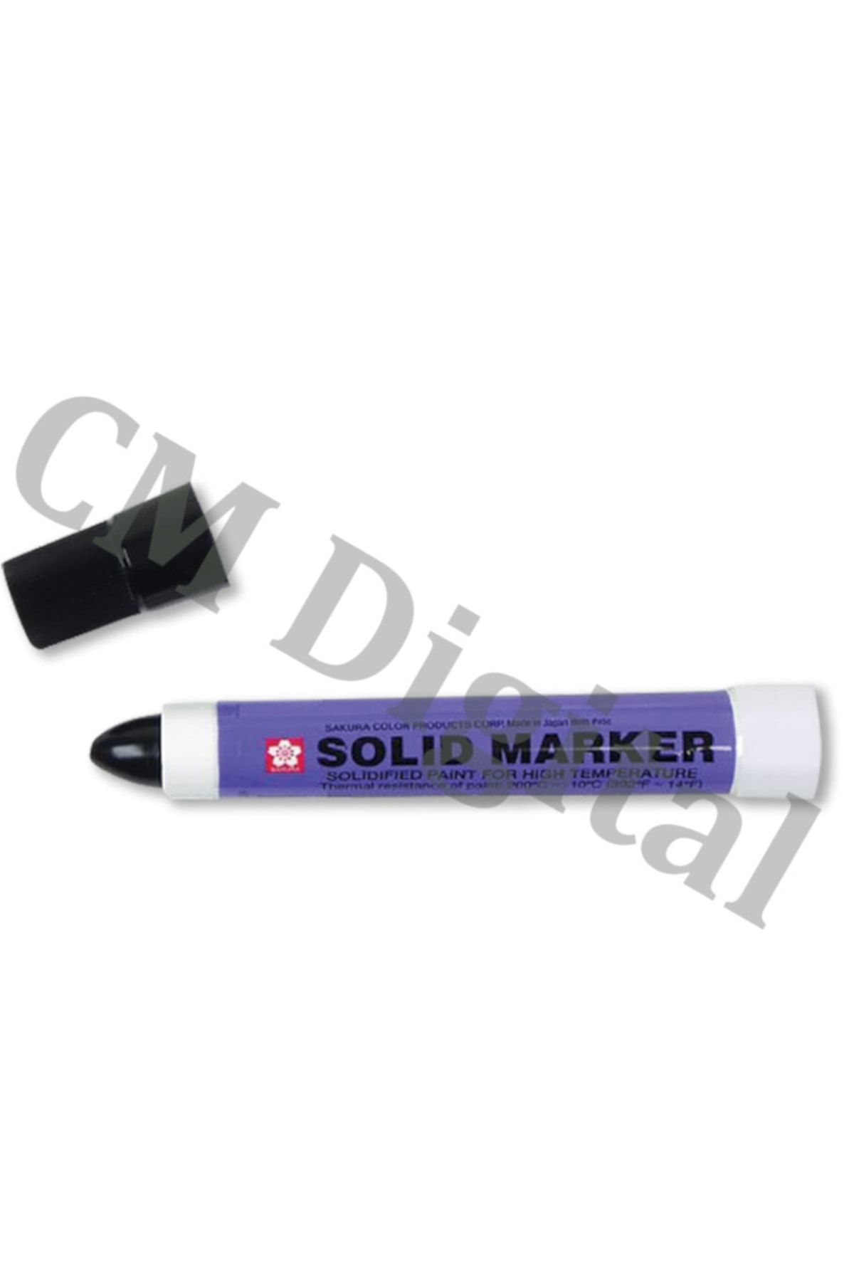 Sakura Solid Markör - Siyah 3'lü Set